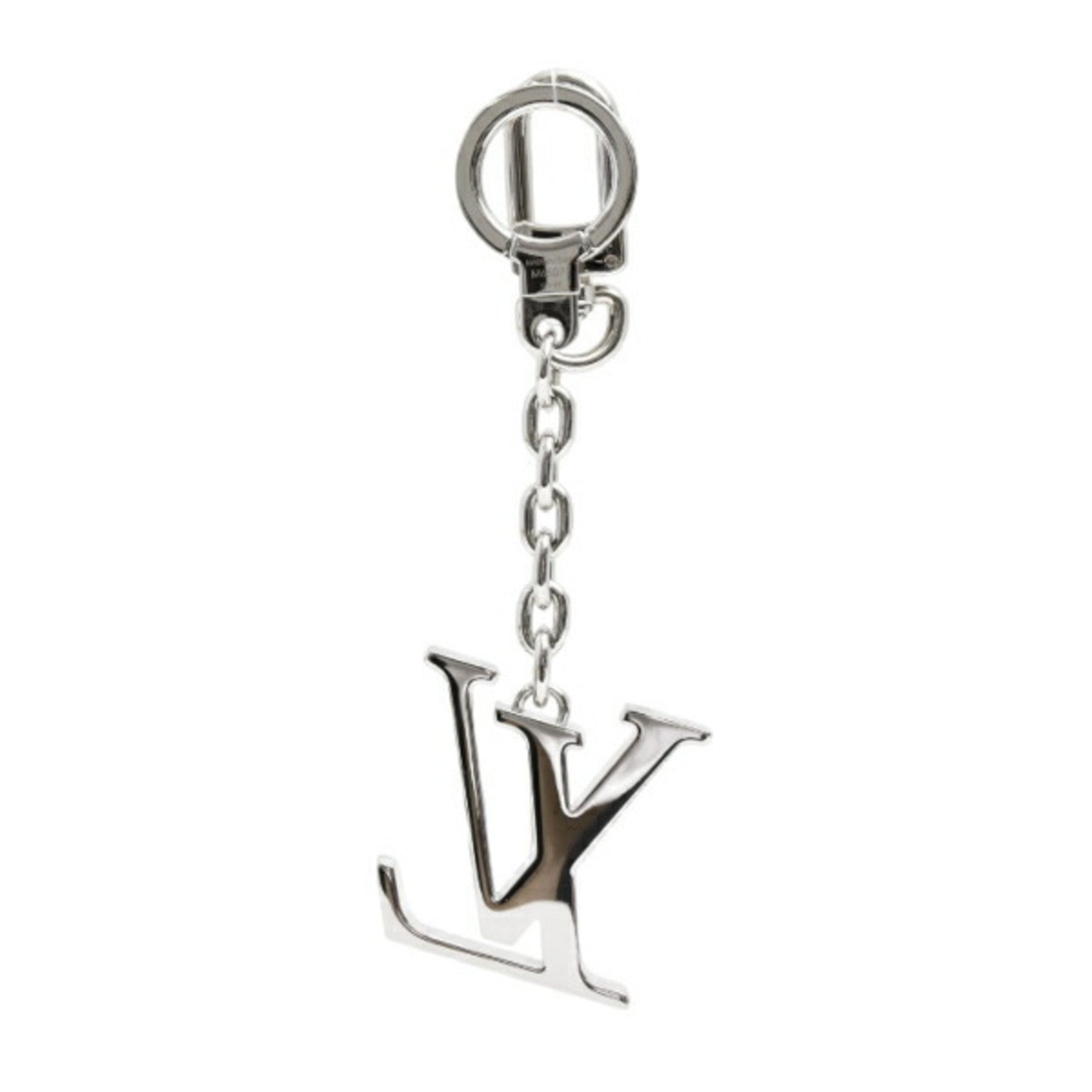 Louis Vuitton Keychain Porto Clair Initial Metal, Color
