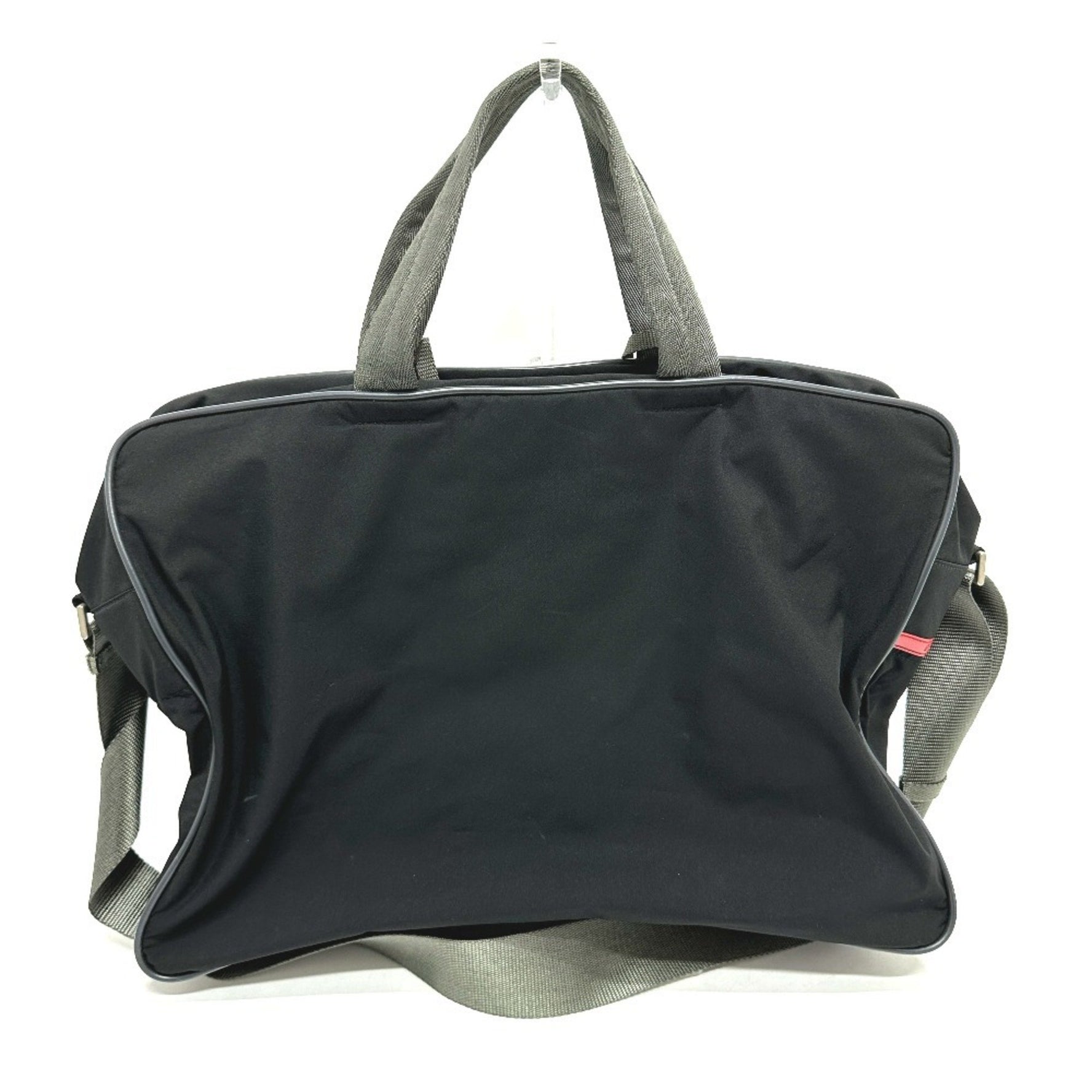 PRADA Sport Logo Bag Boston Nylon Men's