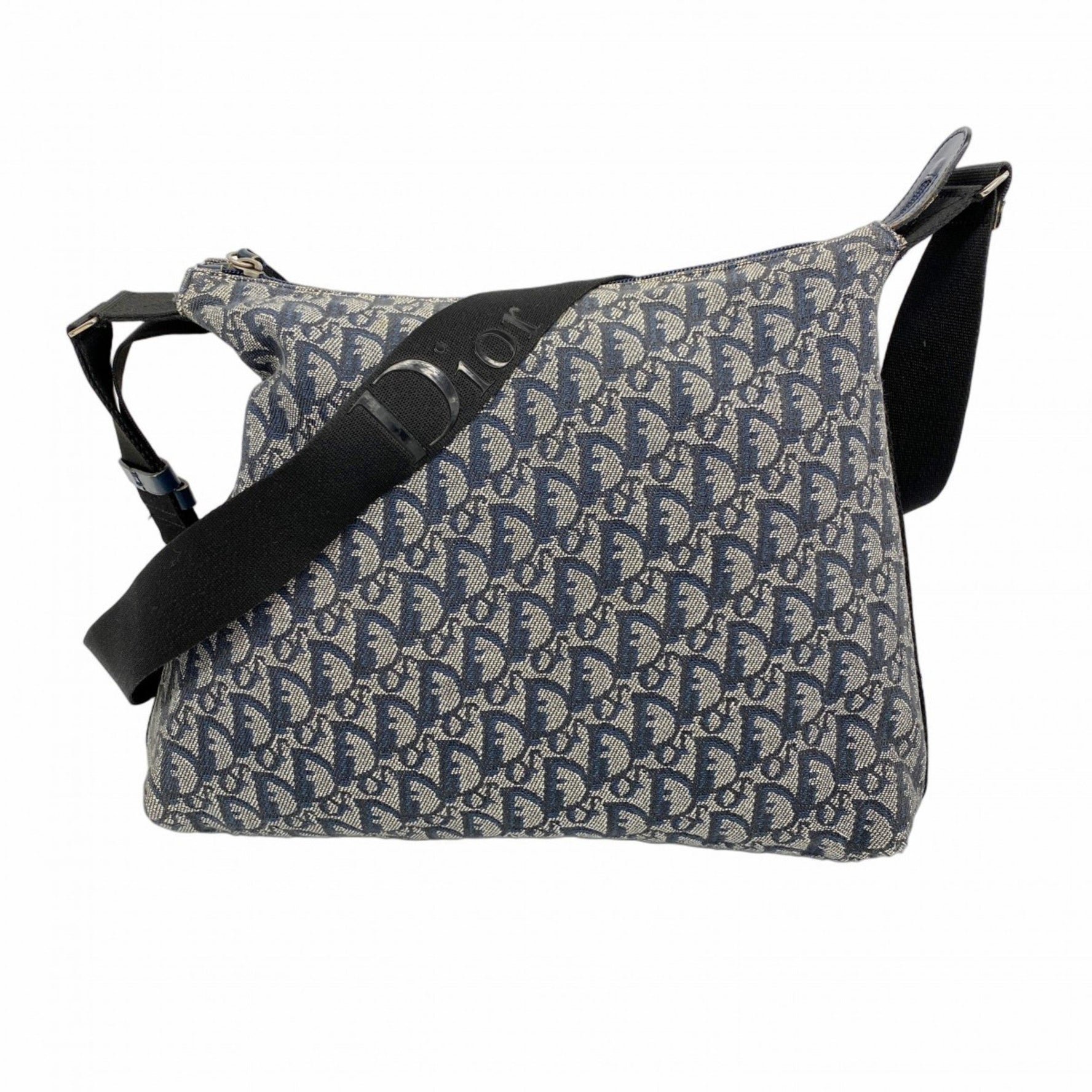 Christian Dior Trotter Canvas Shoulder Bag
