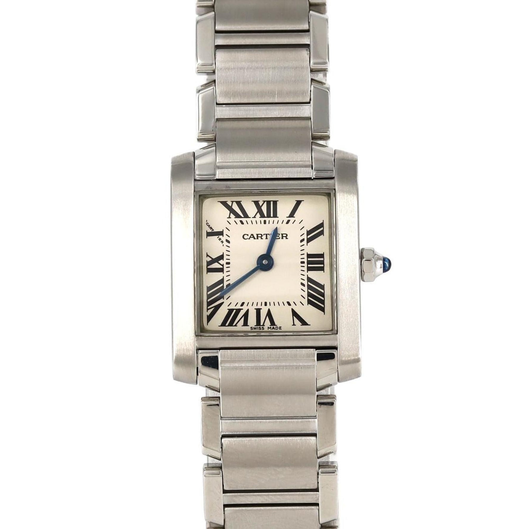 Cartier Tank Francaise SM SS Wristwatch Quartz