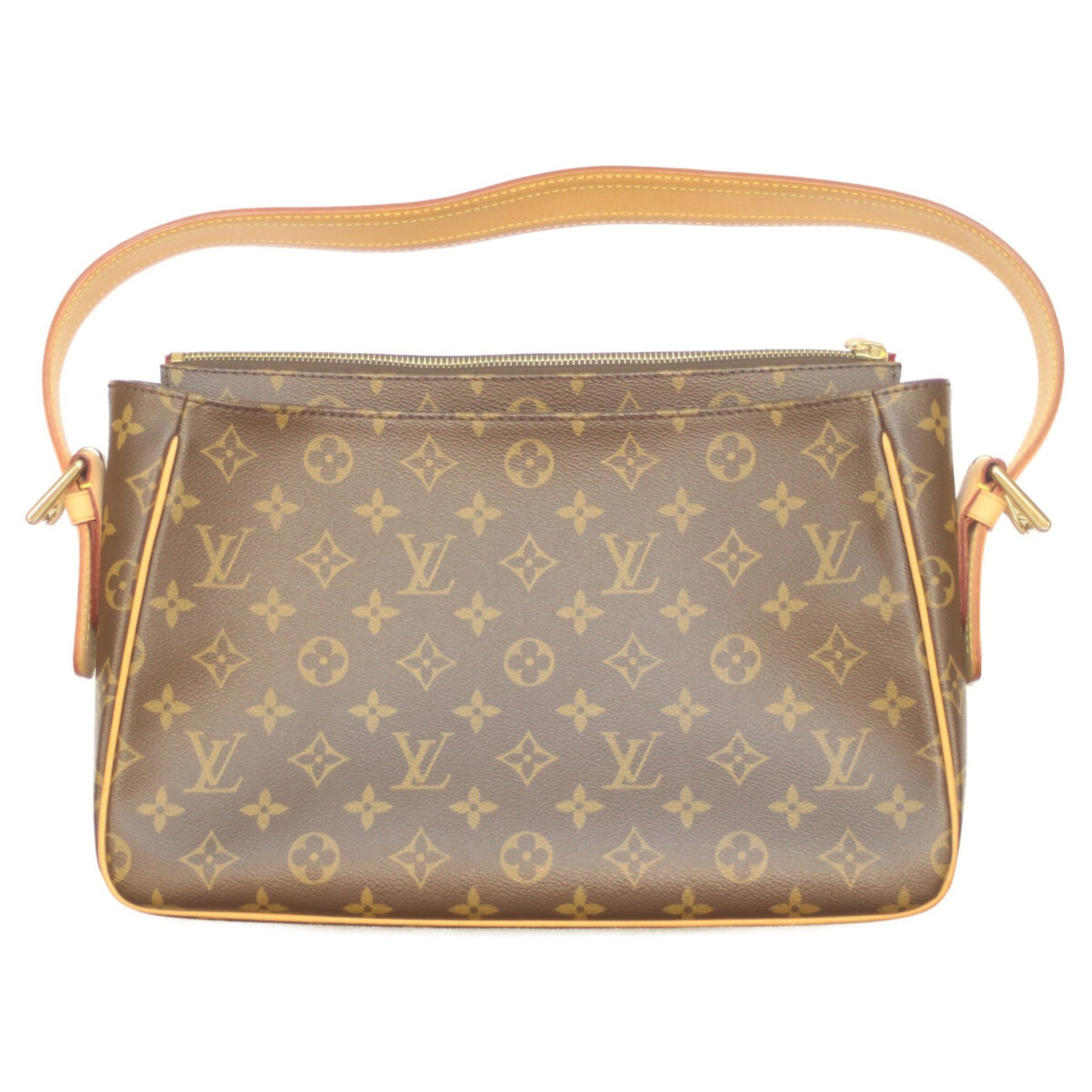LOUIS VUITTON 2006 Monogram Viva Cite GM Shoulder Bag Brown