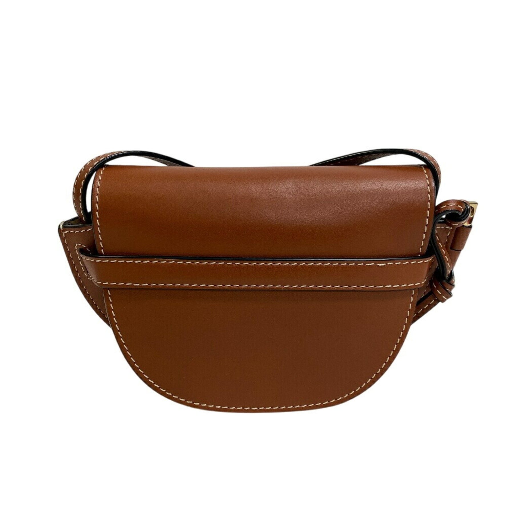LOEWE Gate Dual Mini Tan Shoulder Bag, Women's, Brown