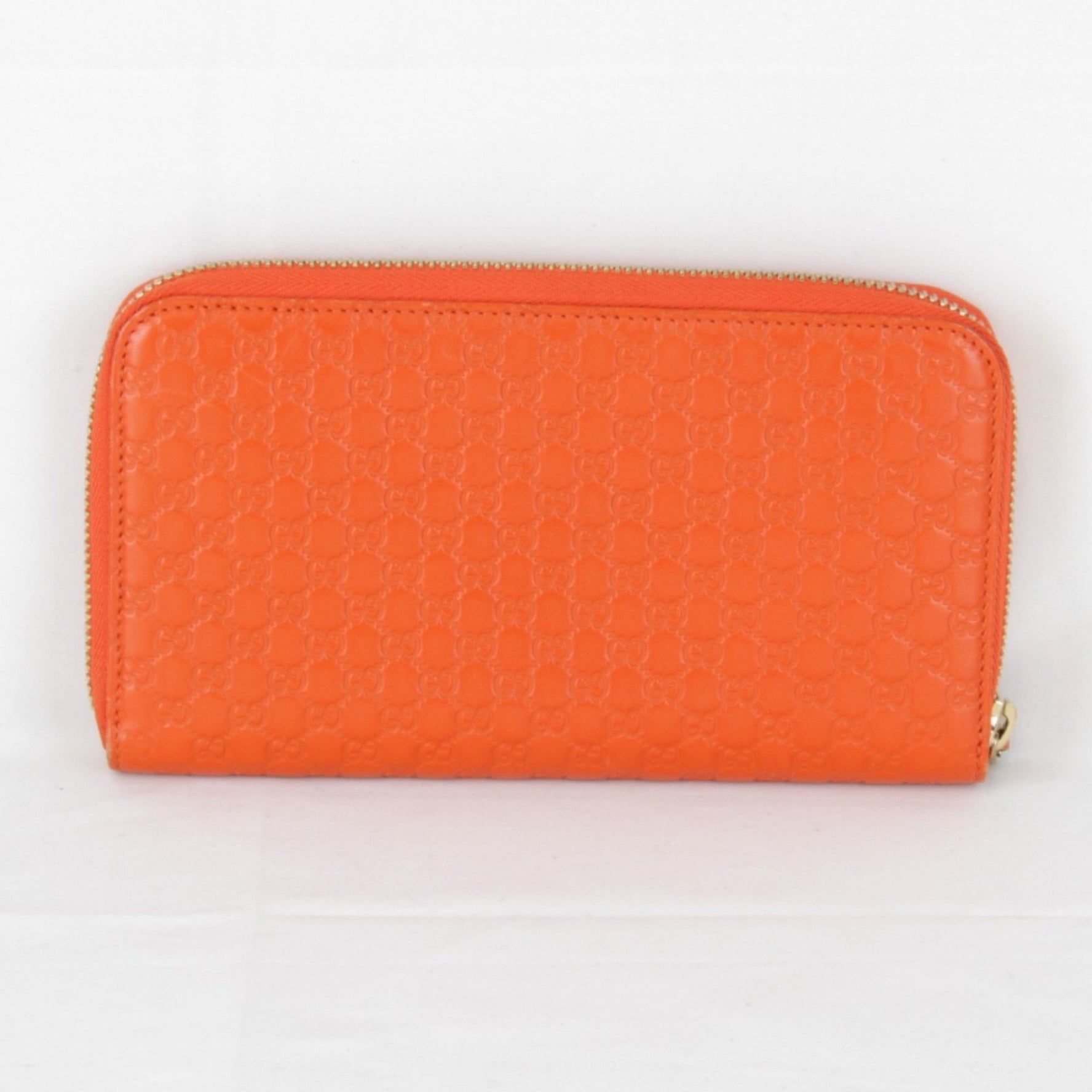 GUCCI Micro Round 449391/527545 Long Wallet Shima Leather