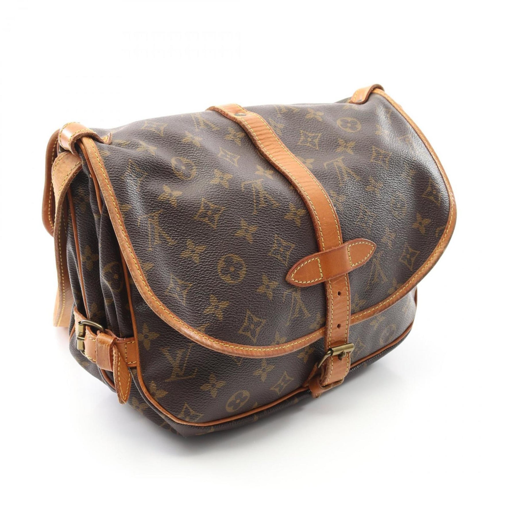 Louis Vuitton Saumur 30 Shoulder Bag, Coated Canvas and Leather, Monogram