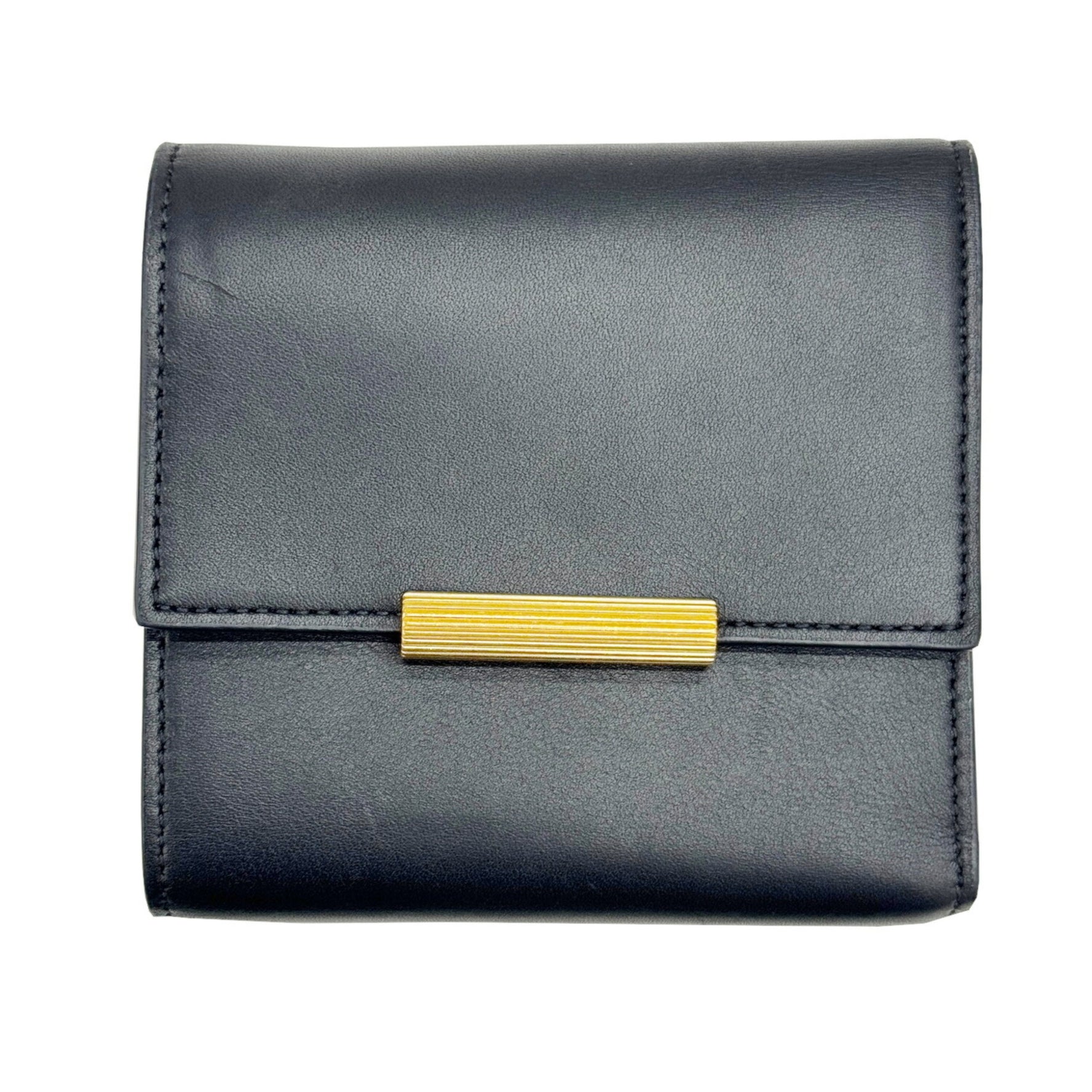 BOTTEGA VENETA Bottega Veneta Tri-fold Wallet Calf Leather Men's Compact
