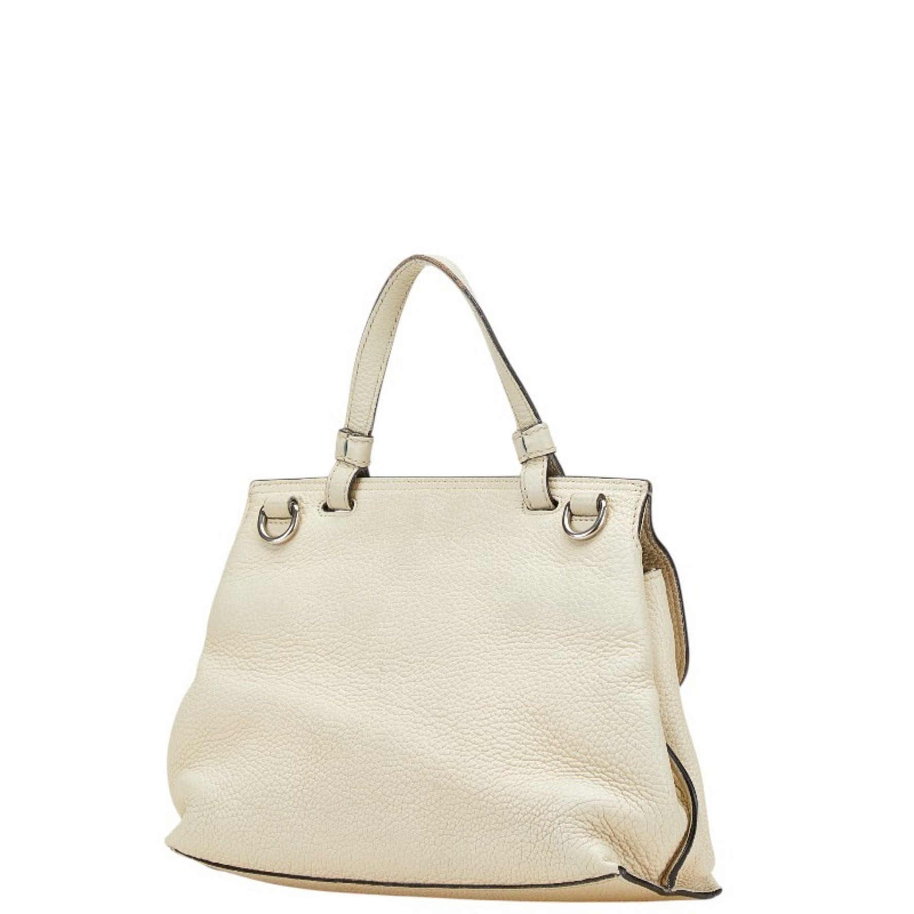 Gucci Daily Bamboo Handbag/Shoulder Bag Leather