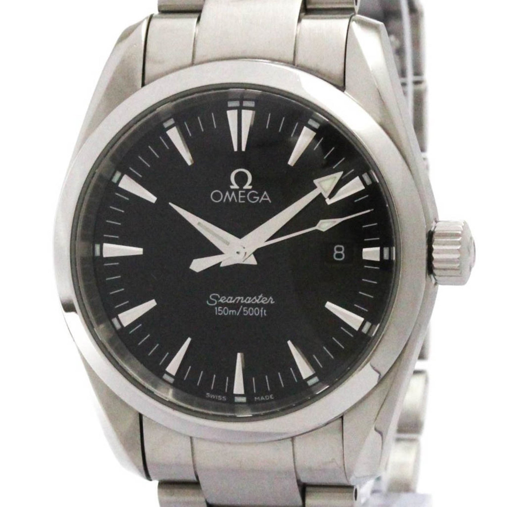 OMEGA Seamaster Aqua Terra Steel Quartz Mens Watch 2517.50 Polished