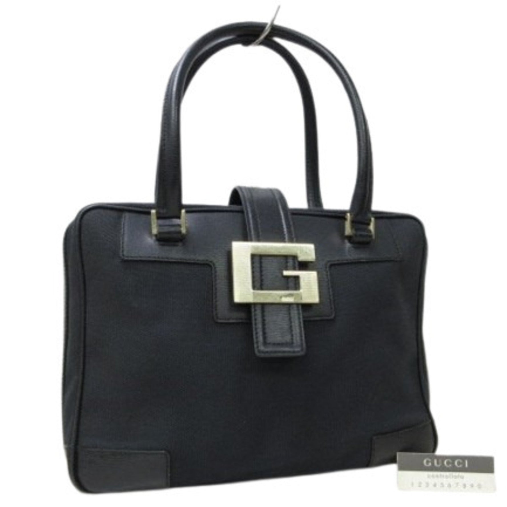 GUCCI Handbag G 001-5155 Canvas x Leather