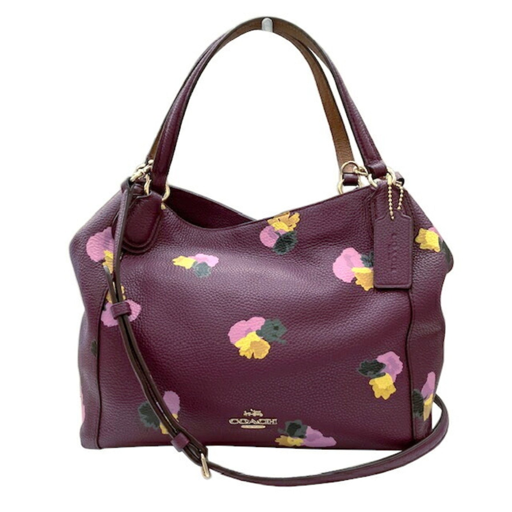 COACH Leather Handbag/Shoulder Bag