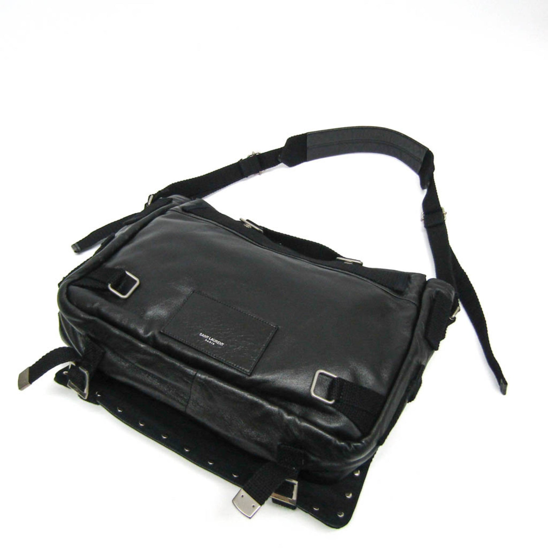 Saint Laurent Women,Men Leather Handbag,Shoulder Bag Black