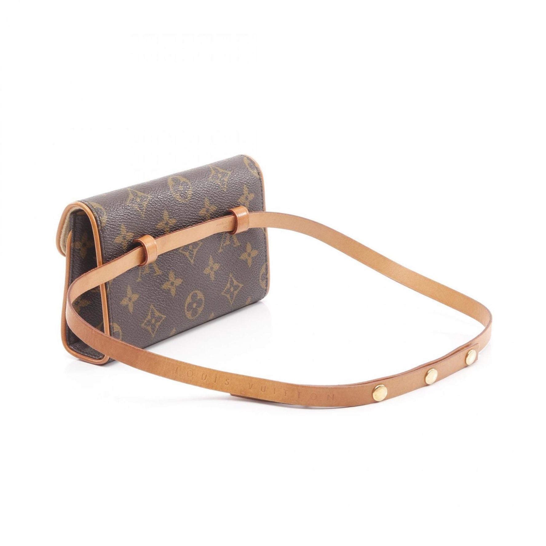 Louis Vuitton Florentine Pochette Waist Bag, Body PVC-Coated Canvas and Leather Monogram