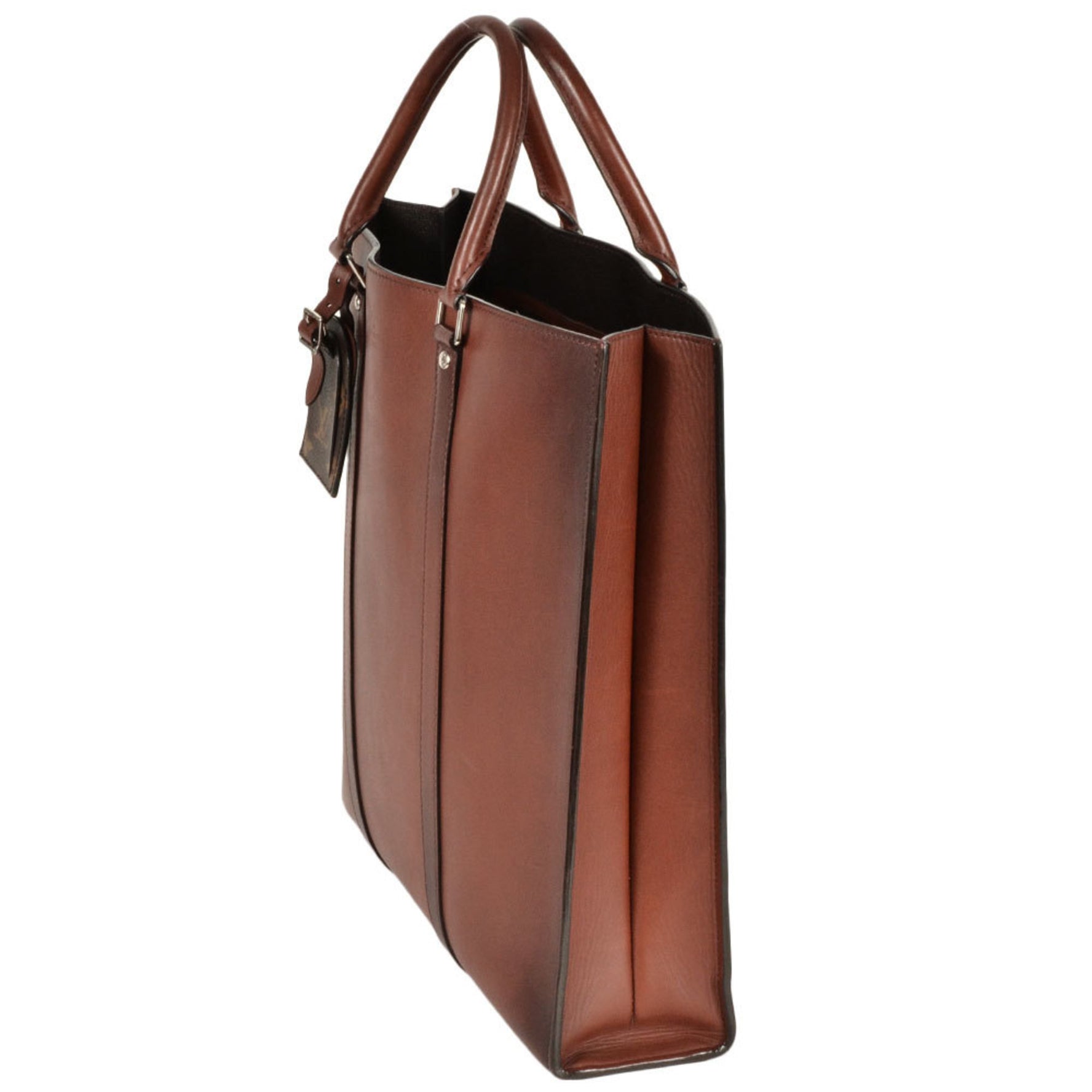 Louis Vuitton Sac Plat Tote Bag Nomad Ombre Leather Calfskin