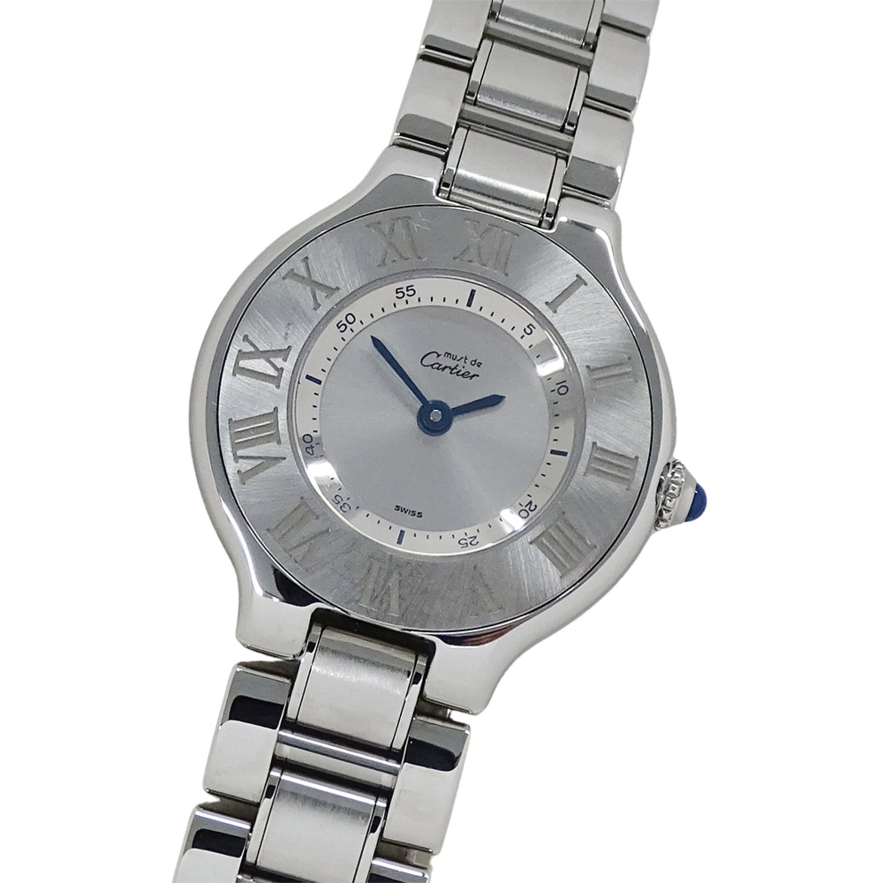 Cartier Must 21 Vantianne SM Quartz Watch Stainless Steel, 1340 Silver, Polished