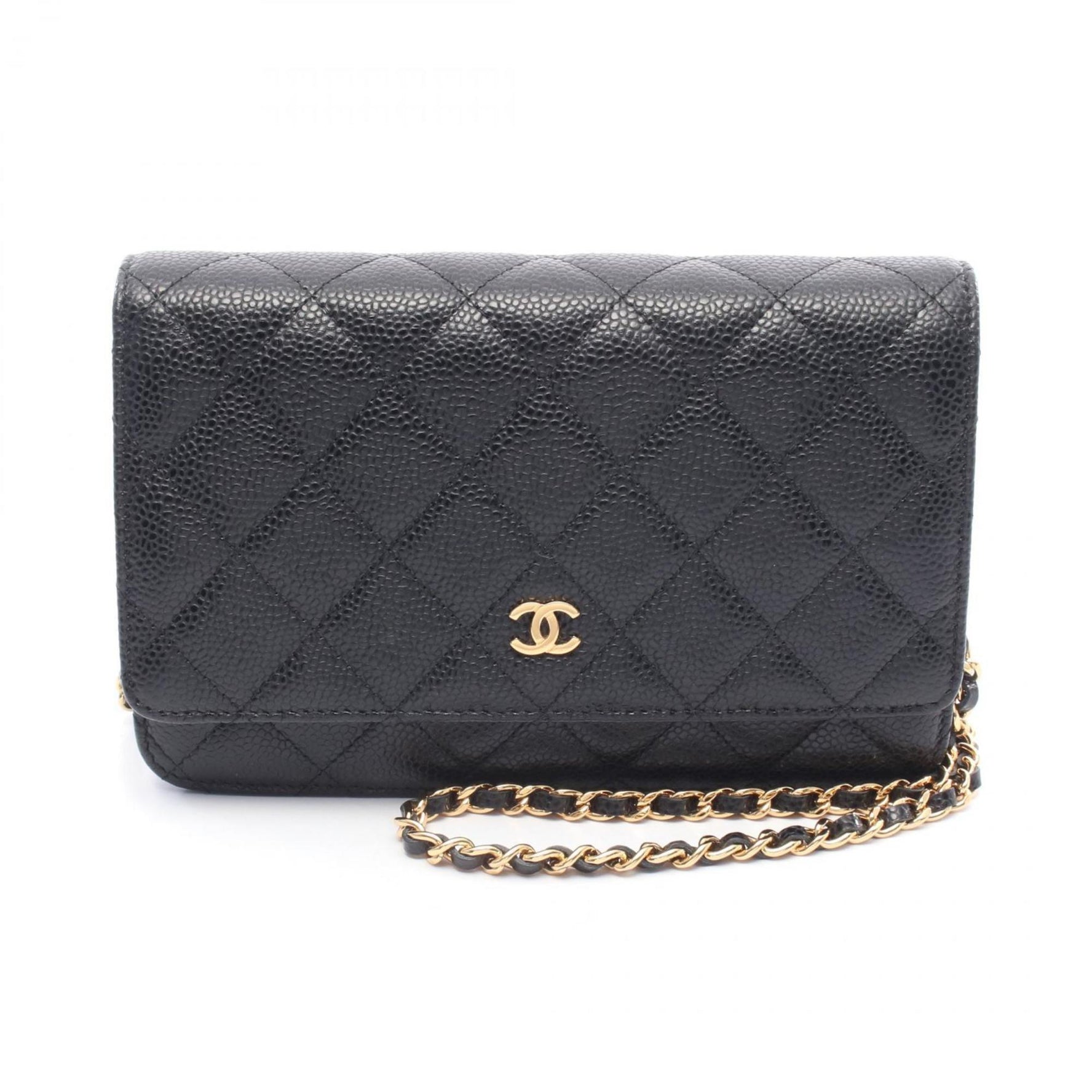CHANEL Matelasse Shoulder Bag, Calfskin Leather