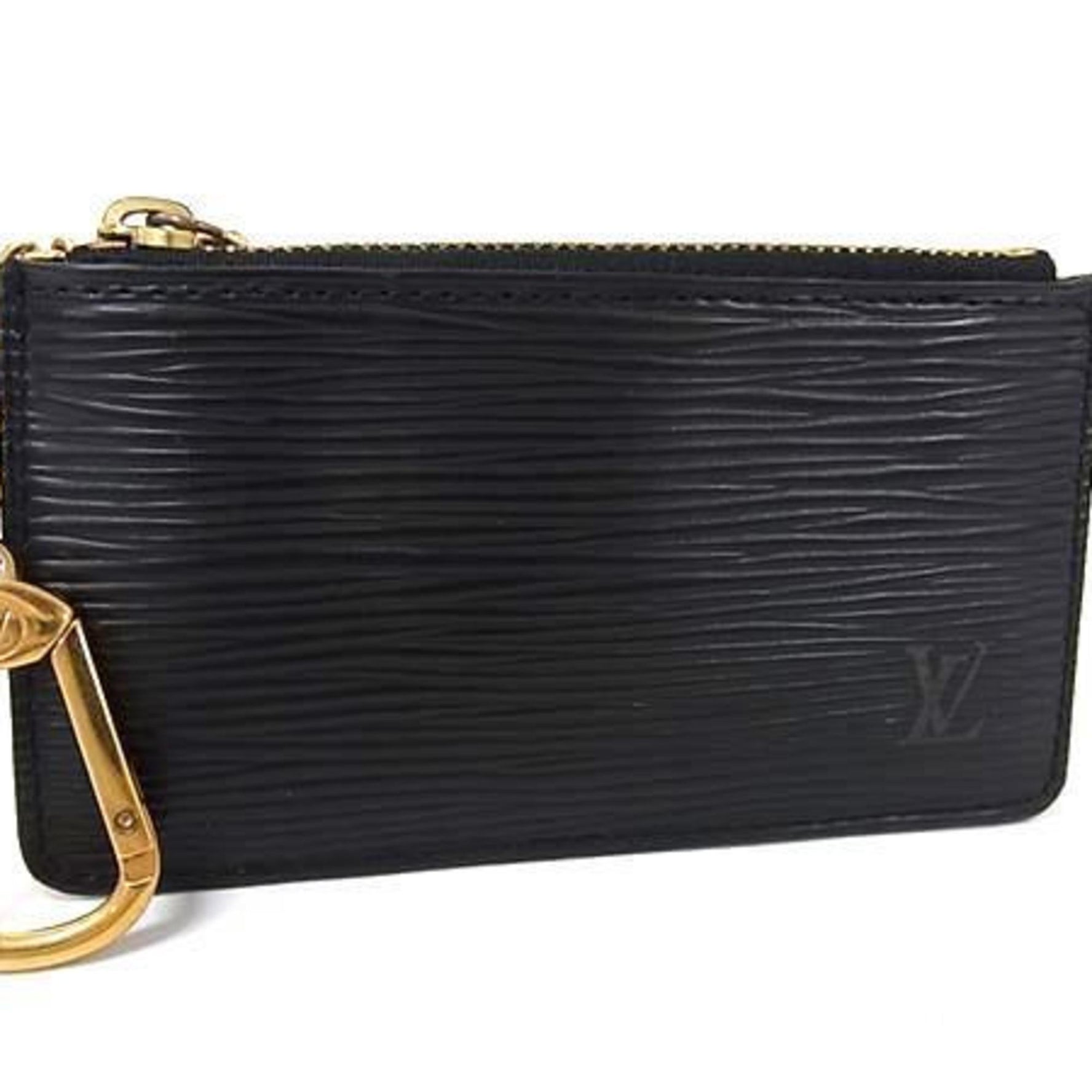 LOUIS VUITTON Louis Vuitton Pochette Cle Wallet/Coin Case Epi Leather