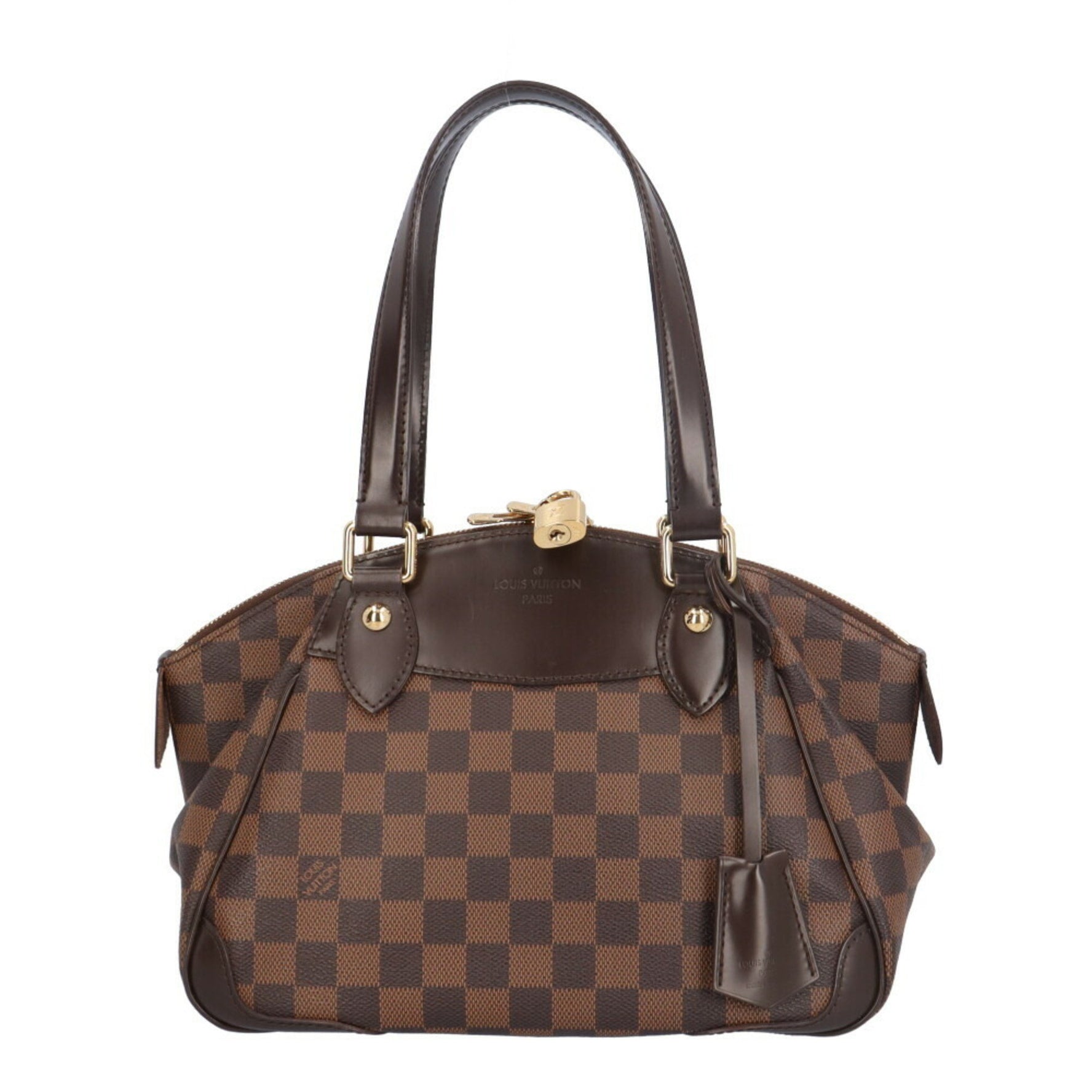 Louis Vuitton Verona PM Damier Shoulder Bag, Canvas Brown, LOUIS VUITTON