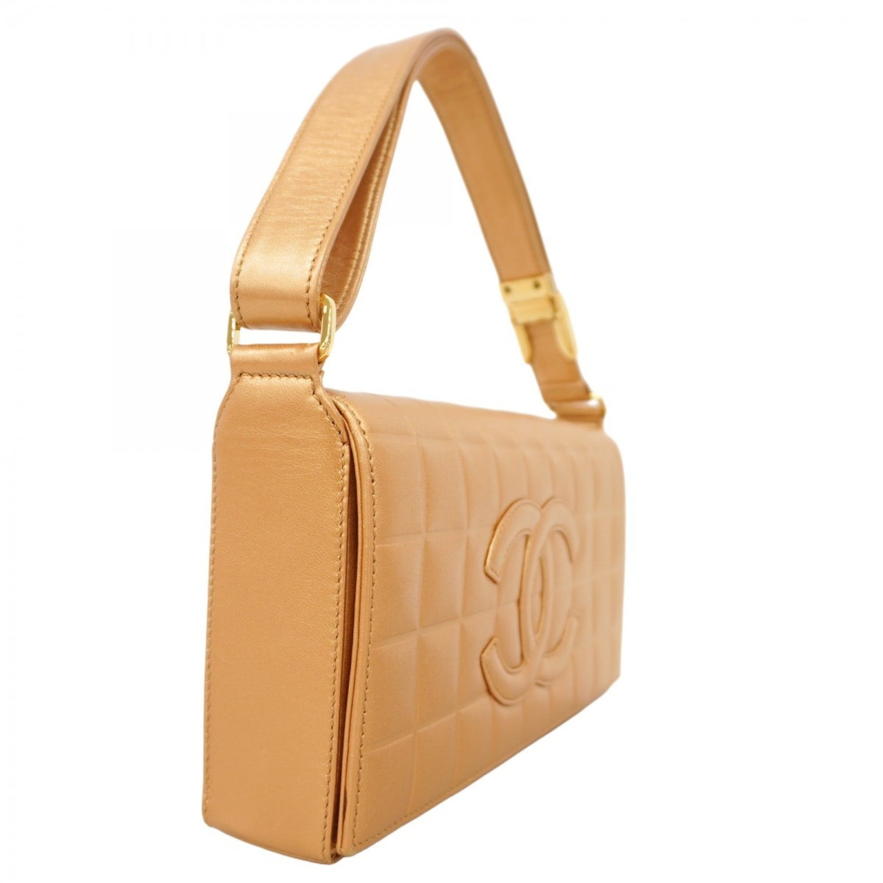 Chanel Chocobar Shoulder Bag, Lambskin