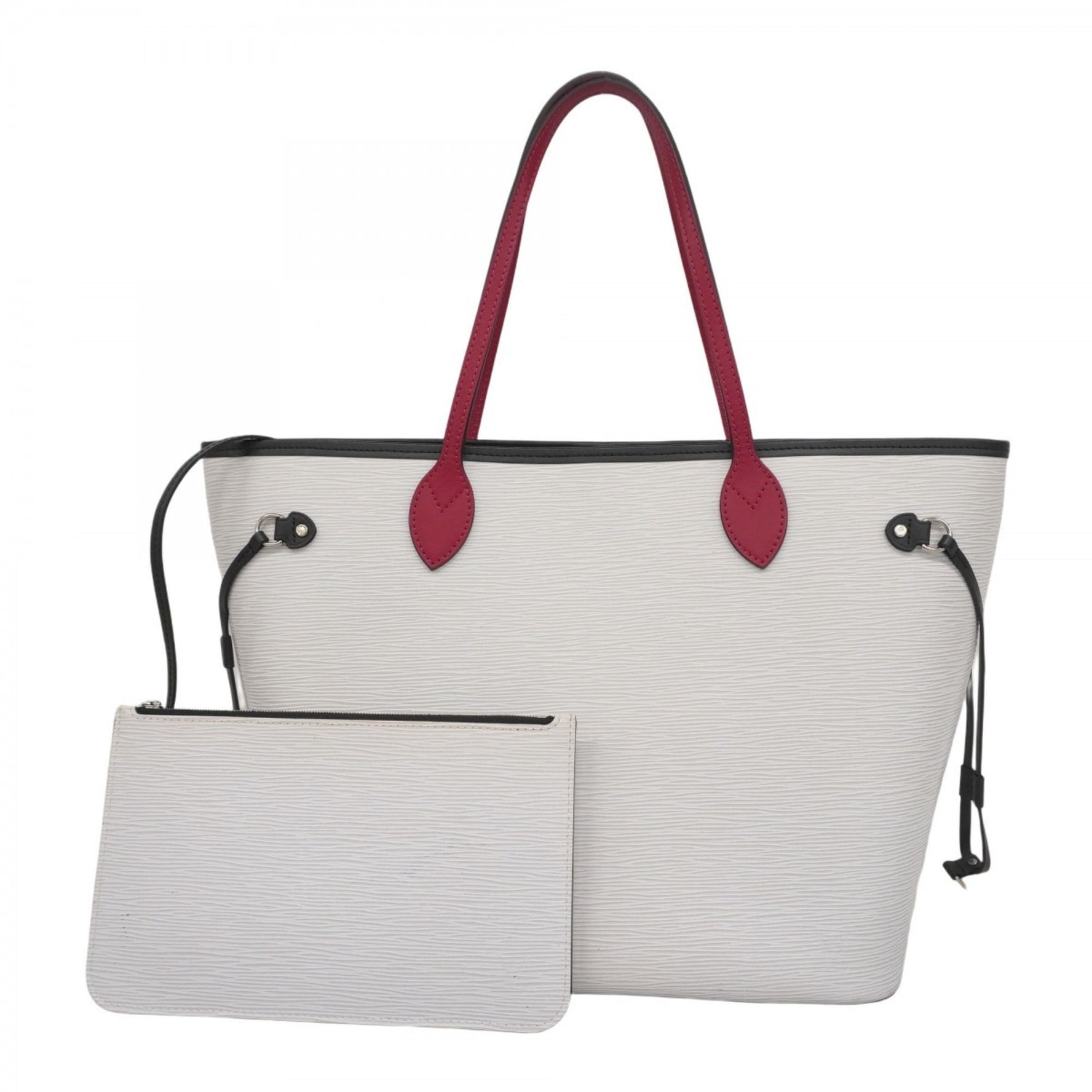 Louis Vuitton Epi Neverfull MM Tote Bag in Bronn Optique