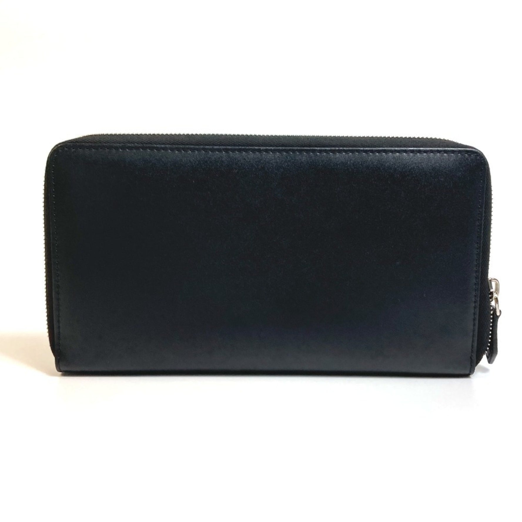 GIVENCHY I FEEL LOVE Organizer Round Zip Long Wallet in Leather
