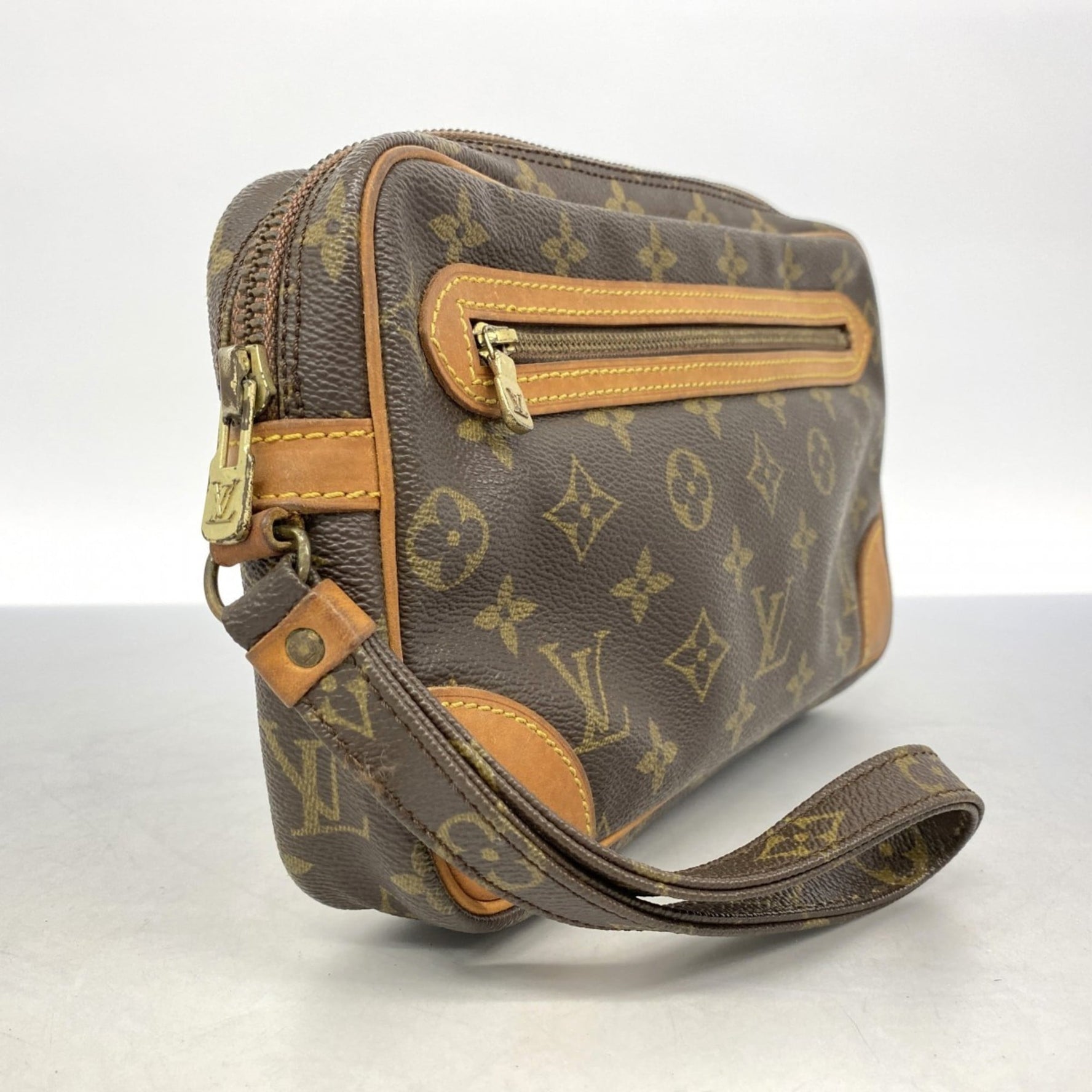 Louis Vuitton Monogram Marly Dragonne GM Clutch Bag