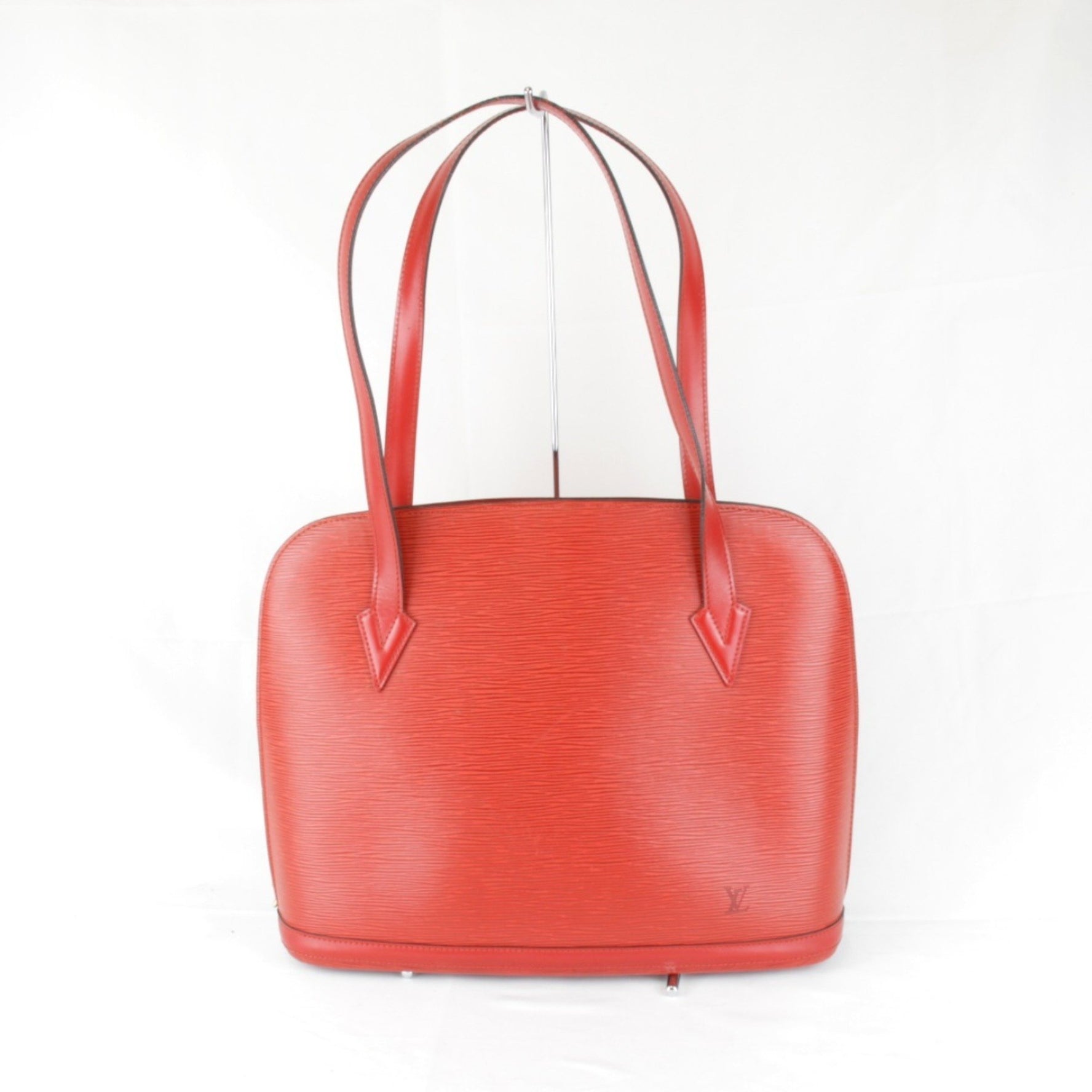 Louis Vuitton Backpack Tote Bag Epi Leather Red