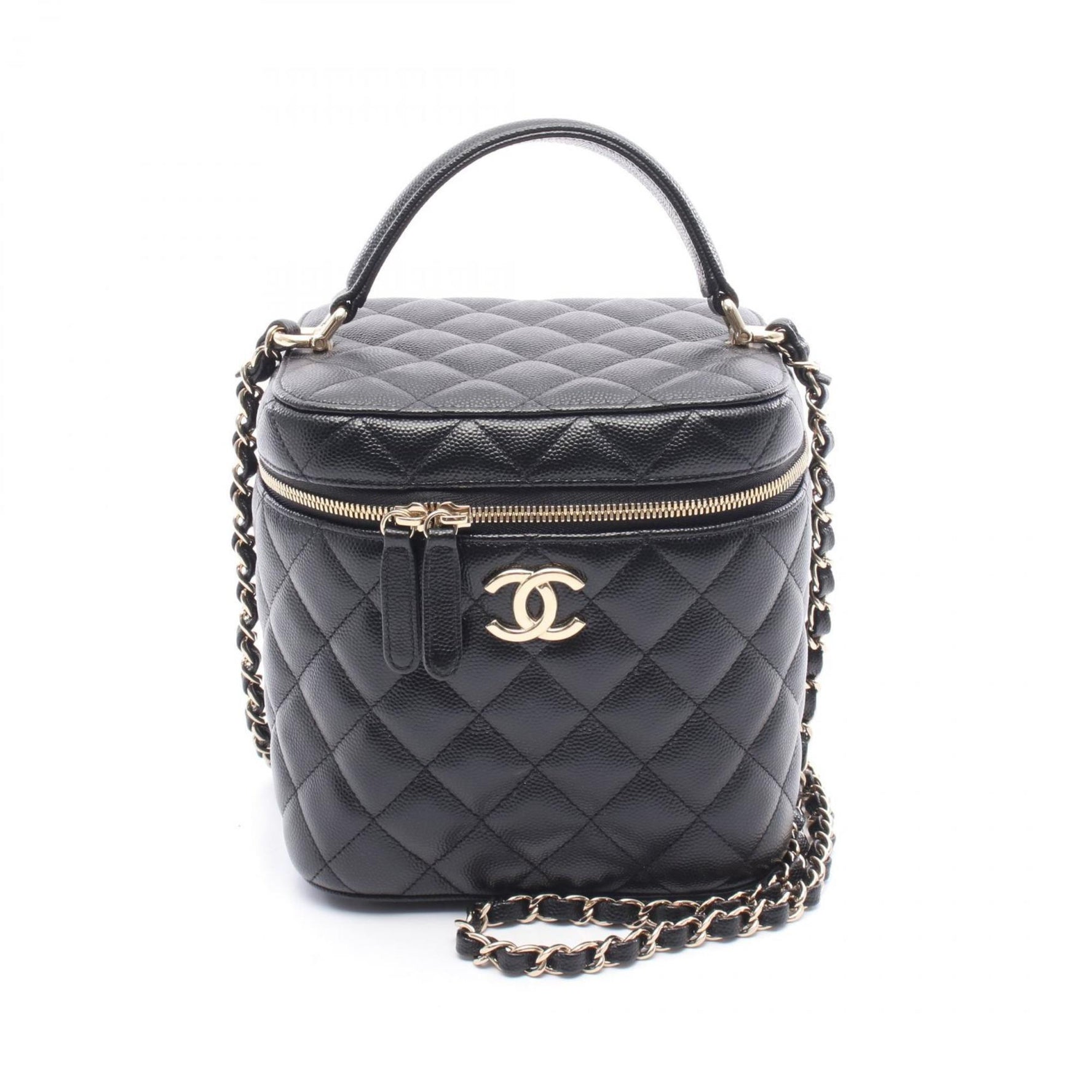 CHANEL Matelasse Shoulder Bag in Grained Calfskin Leather