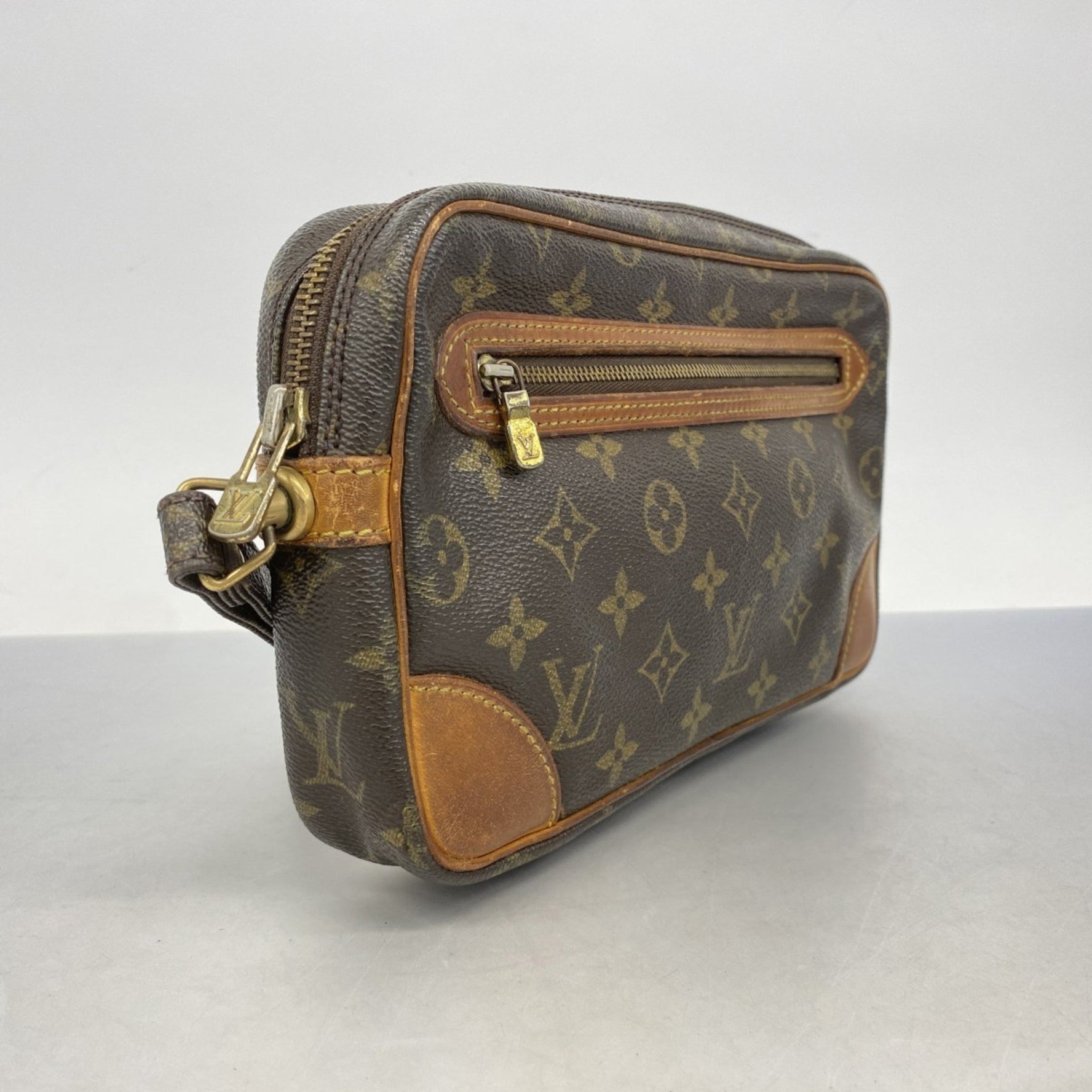 Louis Vuitton Monogram Marly Dragonne GM Clutch Bag