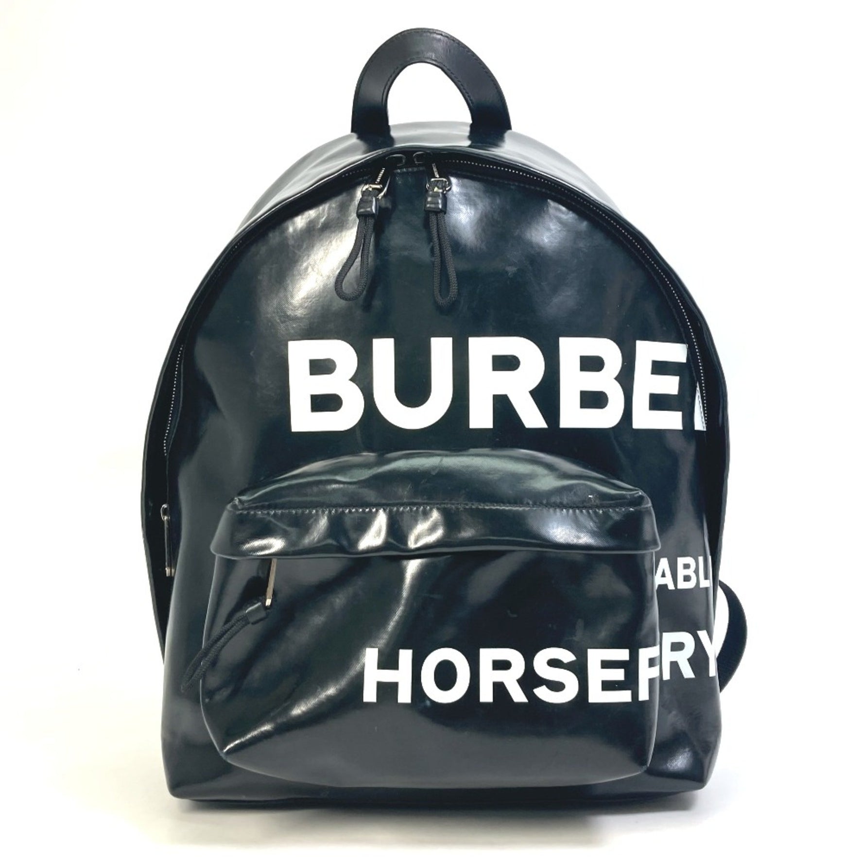 Burberry Backpack Backpack Black White
