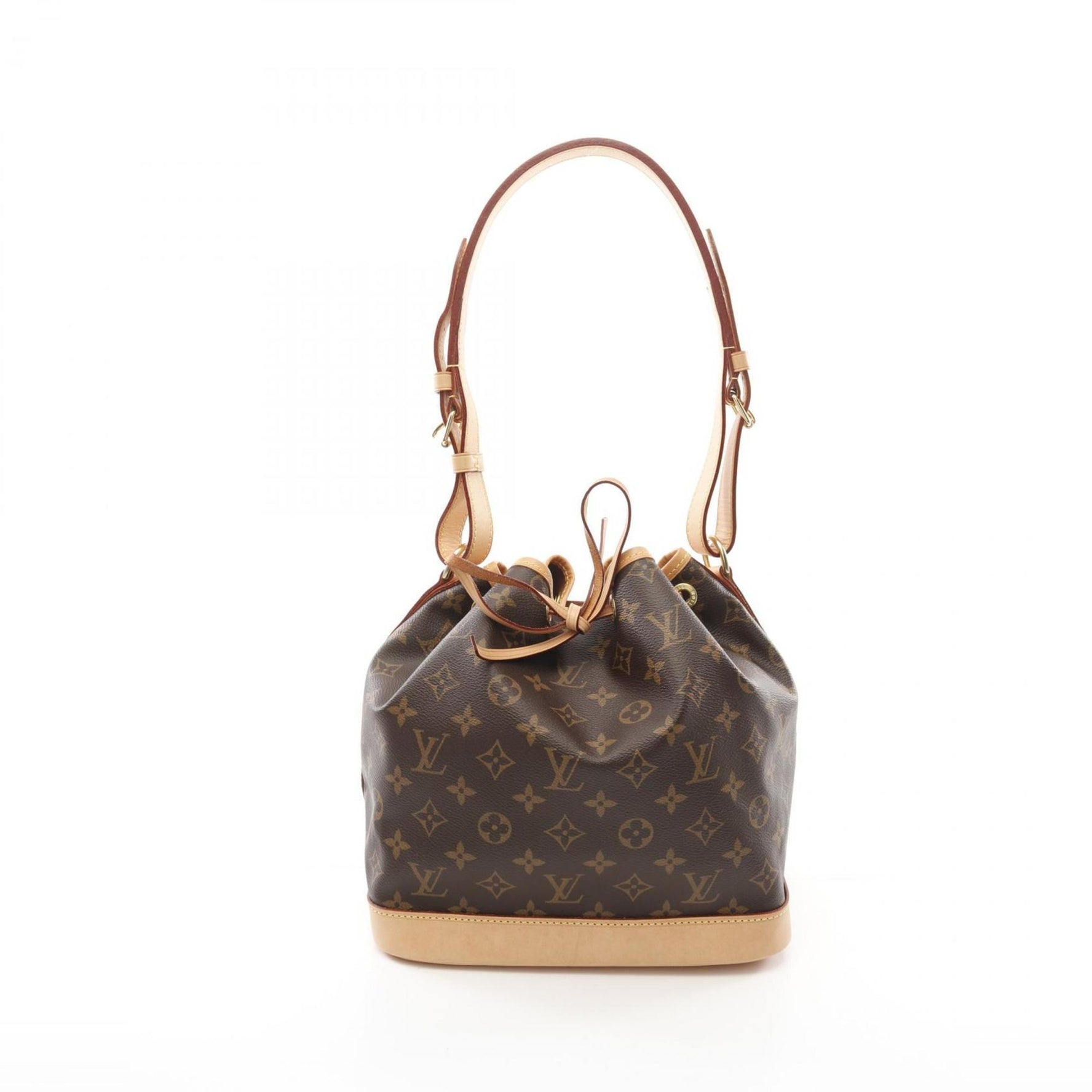 Louis Vuitton Petit Noe Shoulder Bag Coated Canvas Leather Monogram