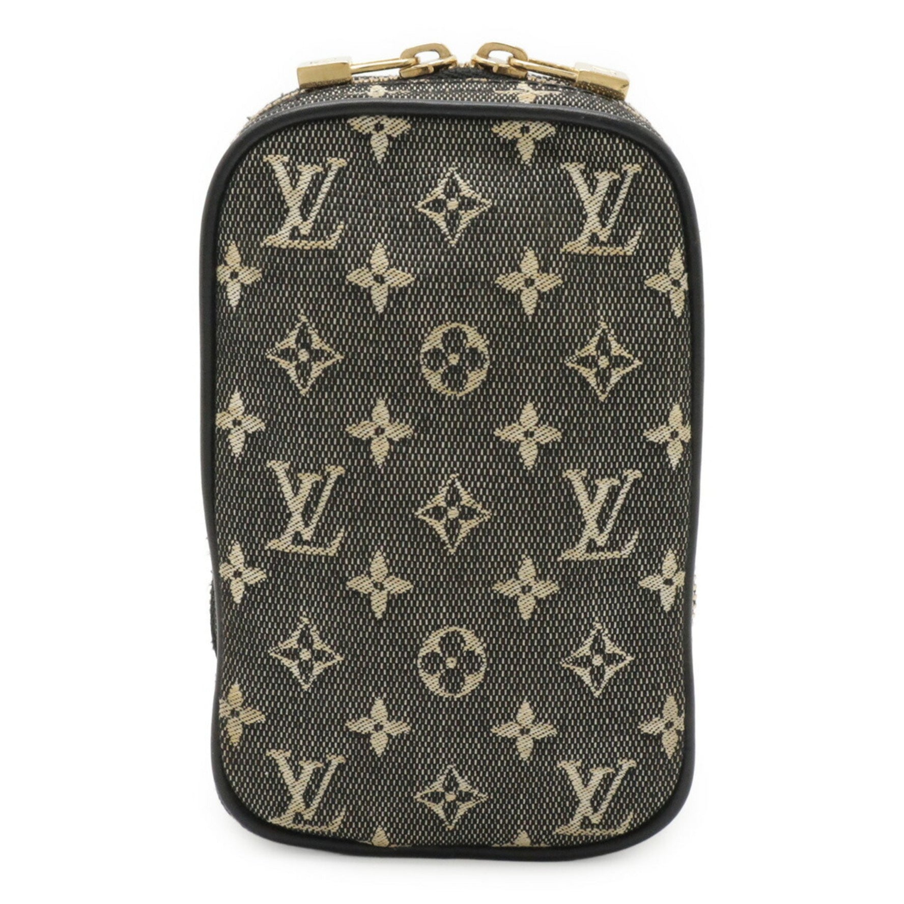 LOUIS VUITTON Monogram Mini Digital Camera Case Shoulder Pouch Canvas