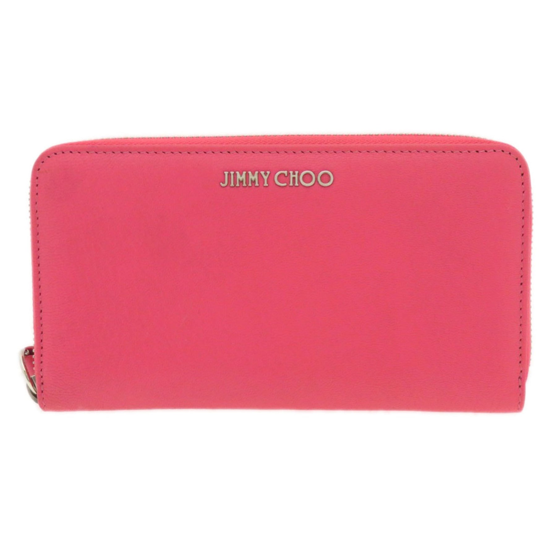 Jimmy Choo motif long wallet in calf leather
