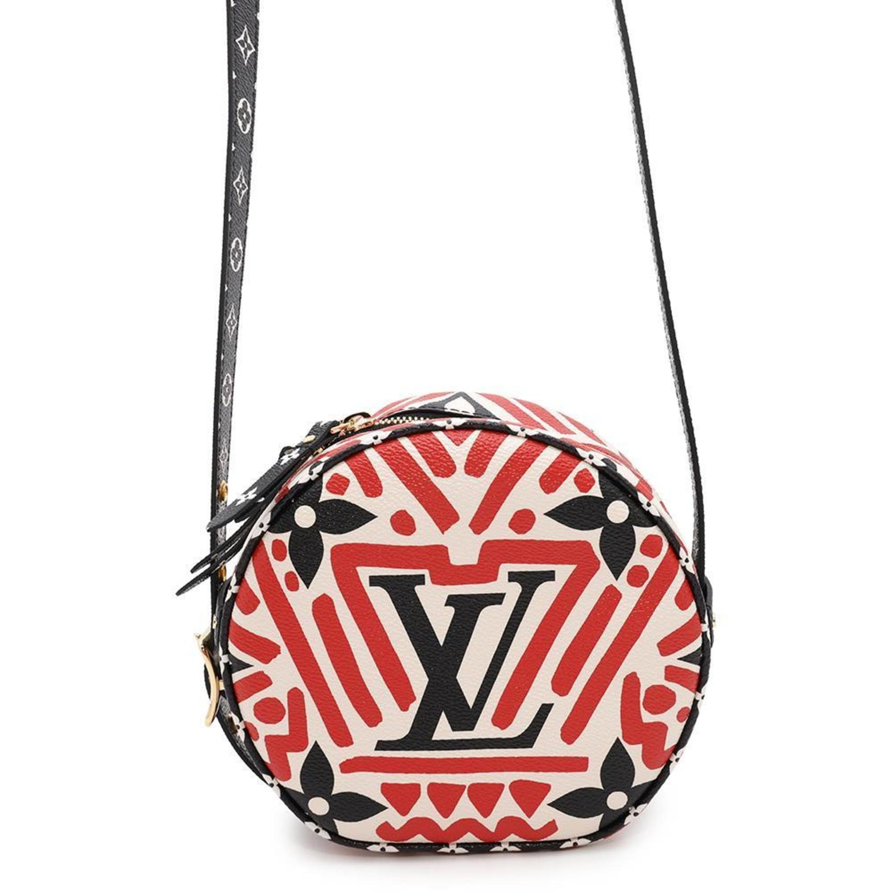 Louis Vuitton Shoulder Bag Monogram Giant LV Crafty Boite Chapeau Souple Sale Item