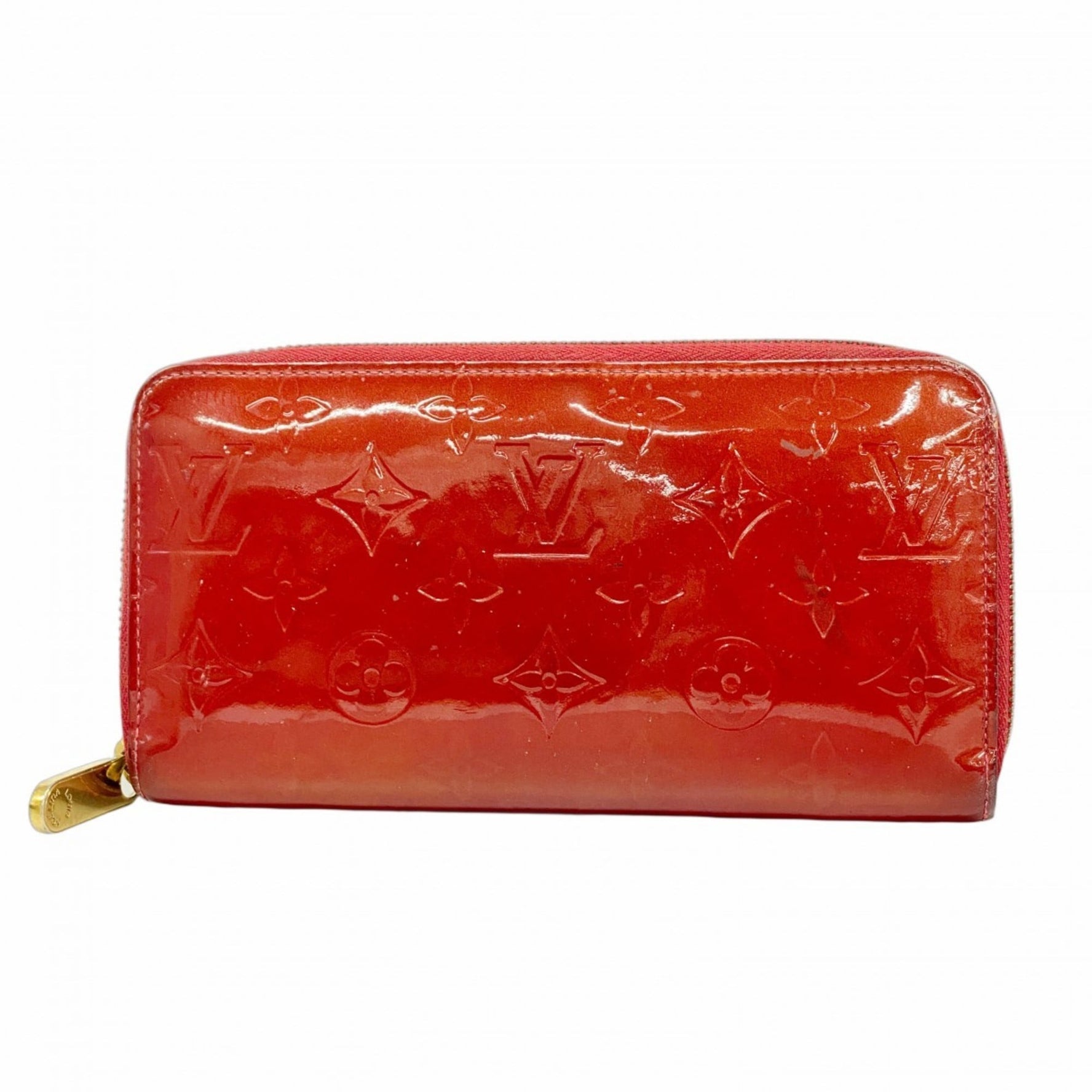 Louis Vuitton Vernis Zippy Wallet Pomme d'Amour Long