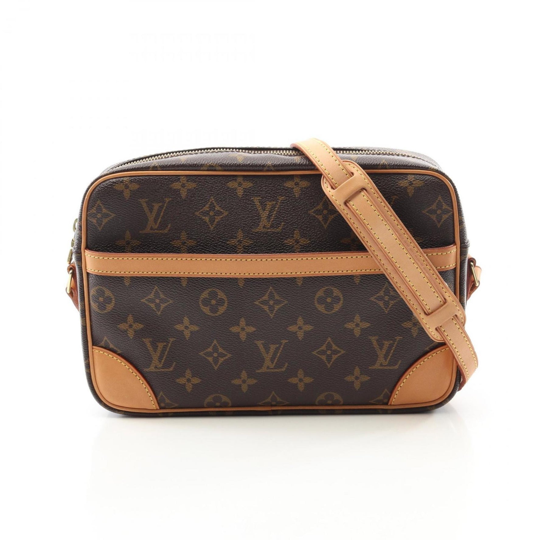 Louis Vuitton Trocadero 27 Shoulder Bag, Coated Canvas and Leather, Monogram, Brown
