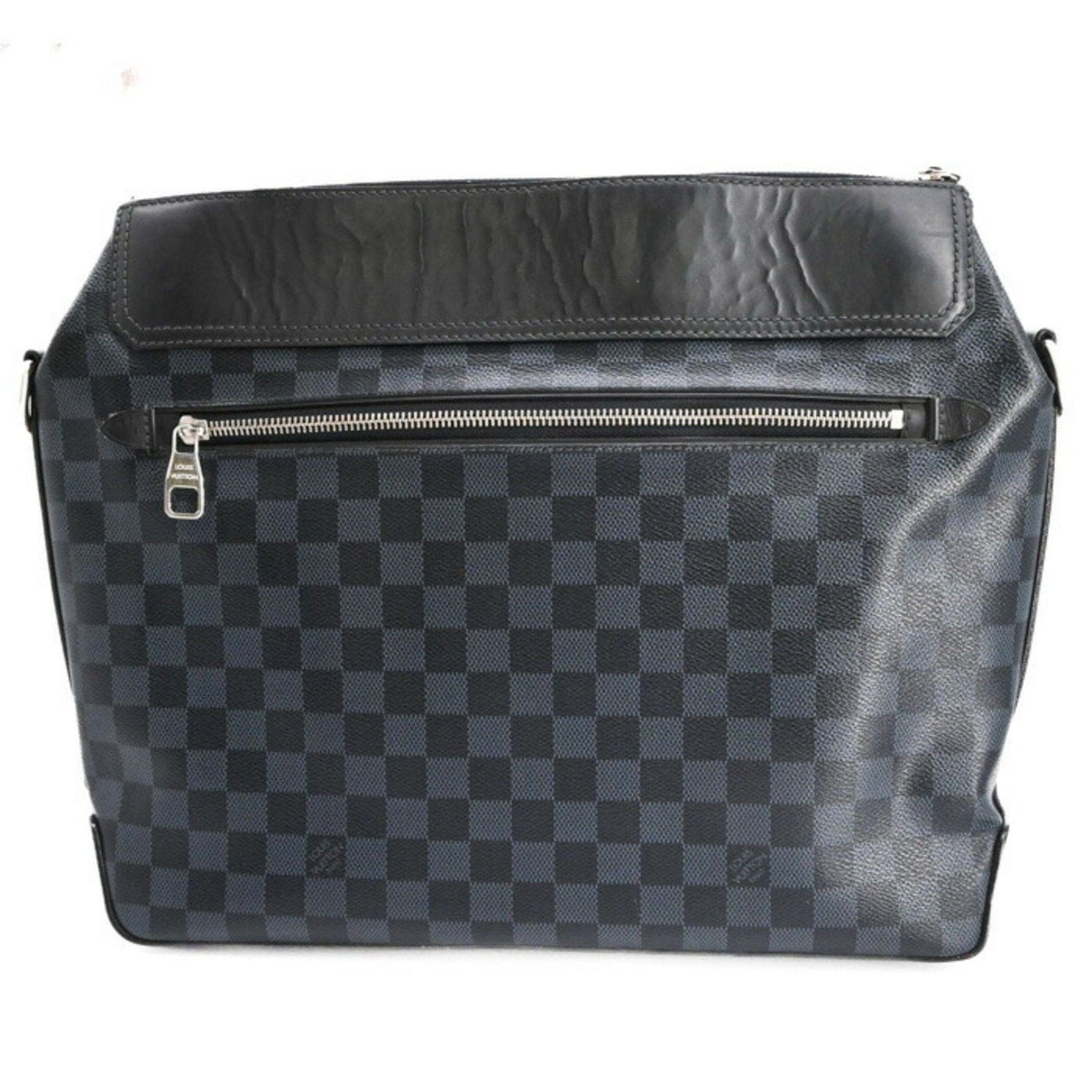 Louis Vuitton Damier Cobalt Greenwich Shoulder Bag, Navy