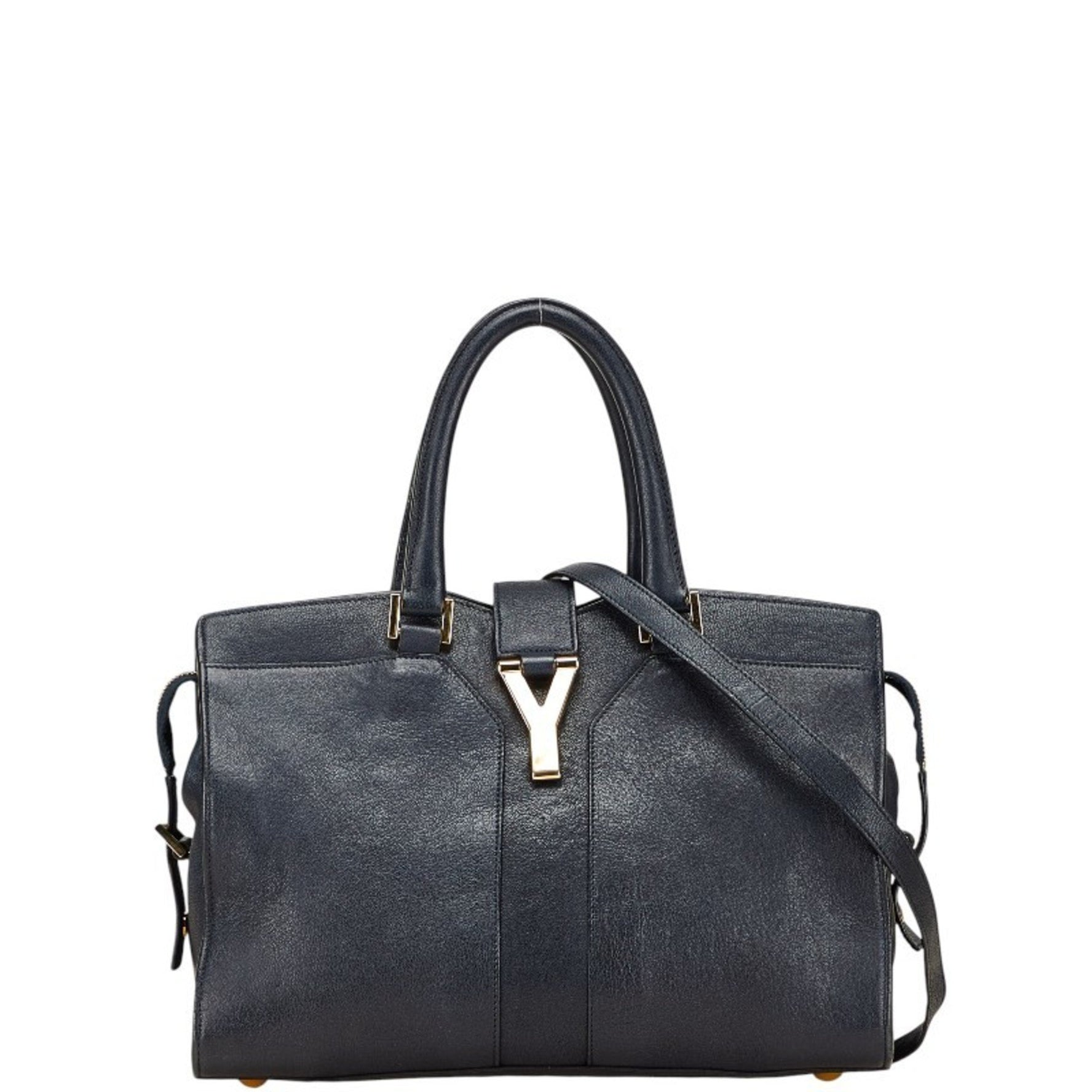 Saint Laurent Y-Line Cabas Chic Handbag/Shoulder Bag, Leather, SAINT LAURENT