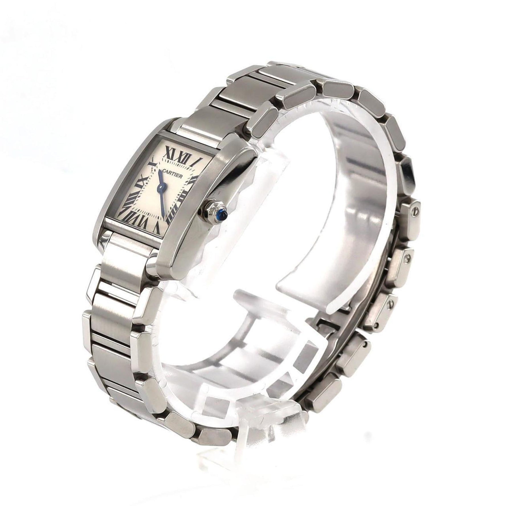 Cartier Tank Francaise SM W51008Q3 SS Wristwatch Quartz