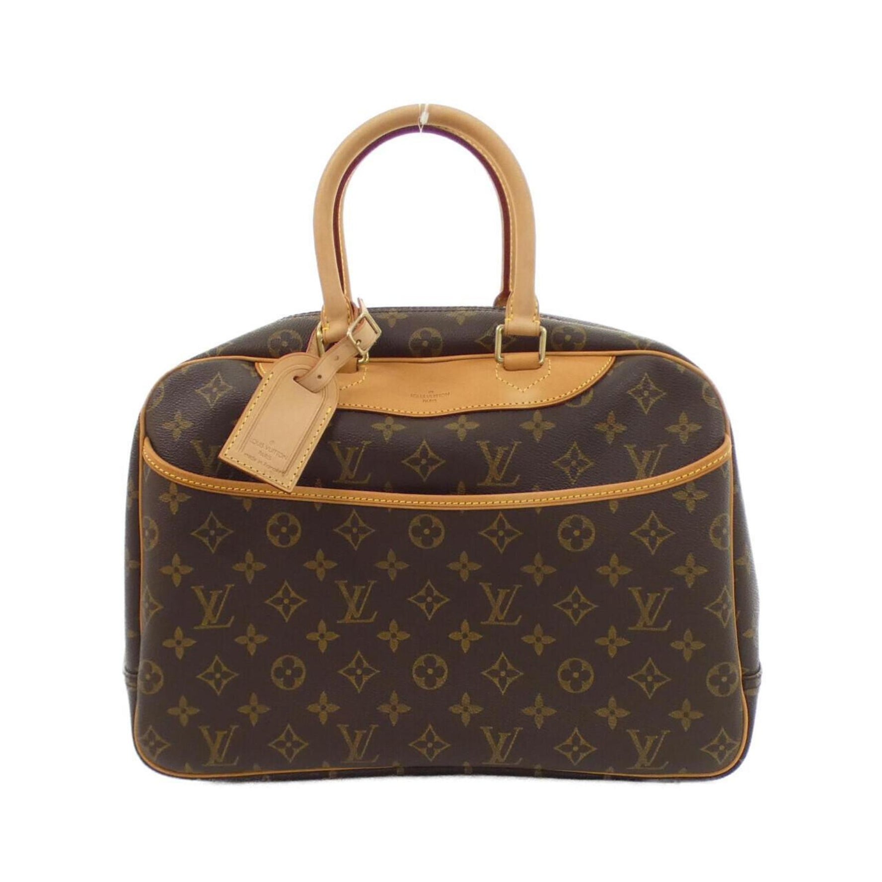 Louis Vuitton Monogram Bowling Vanity Handbag