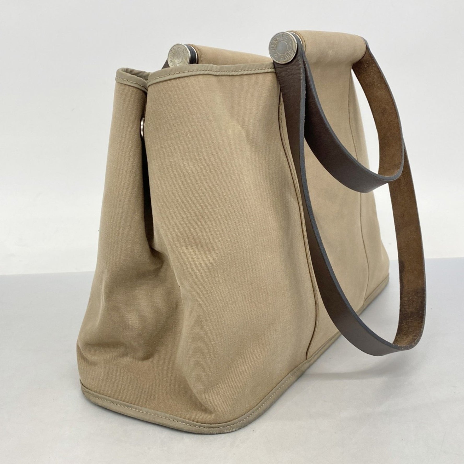 Hermes Hermès Cabag Elan PM Toile Officier Tote Bag