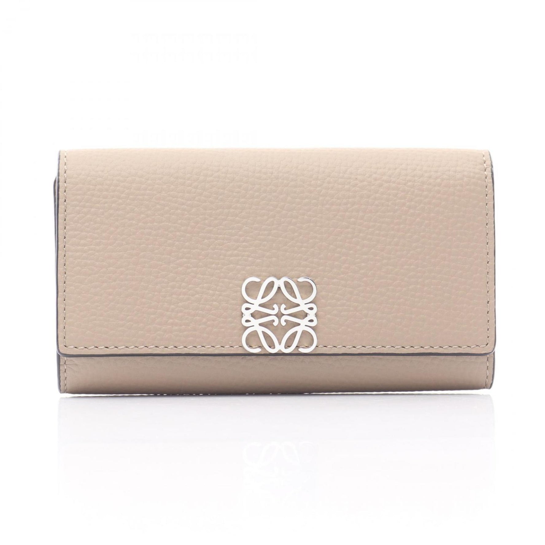 LOEWE Anagram Key Case, Leather