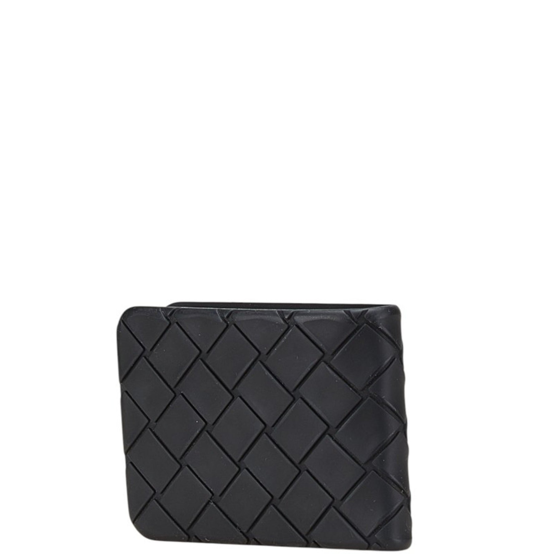 Bottega Veneta Intrecciato Bi-fold Wallet Rubber BOTTEGAVENETA