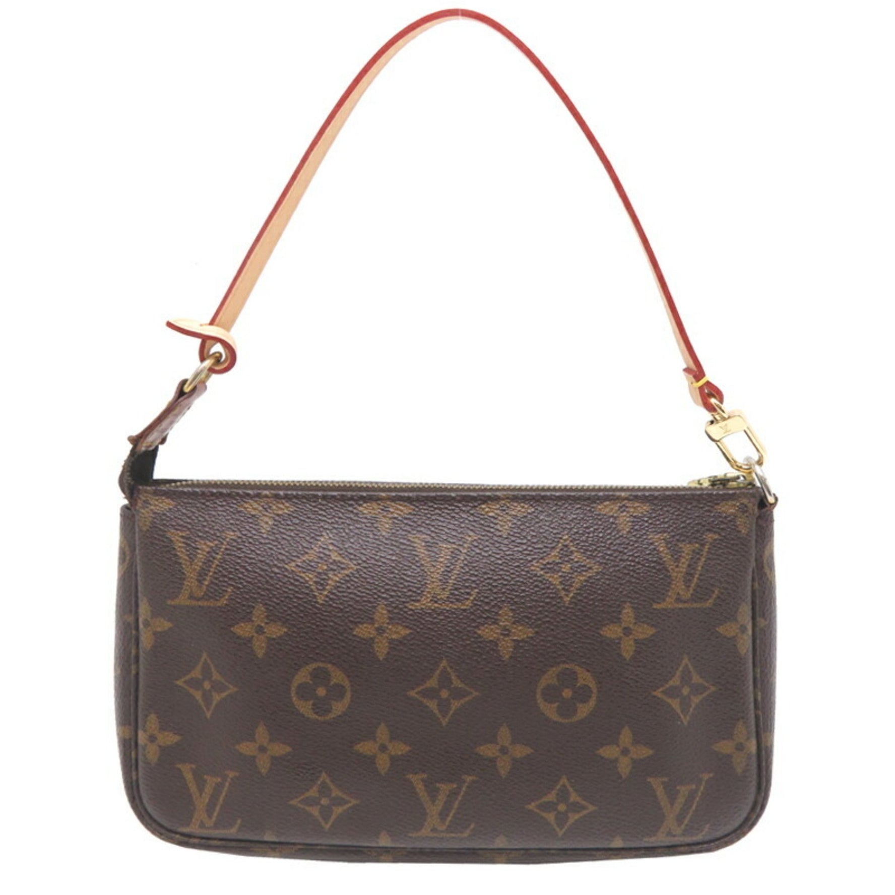 Louis Vuitton Pochette Accessoires Shoulder Bag Monogram Brown