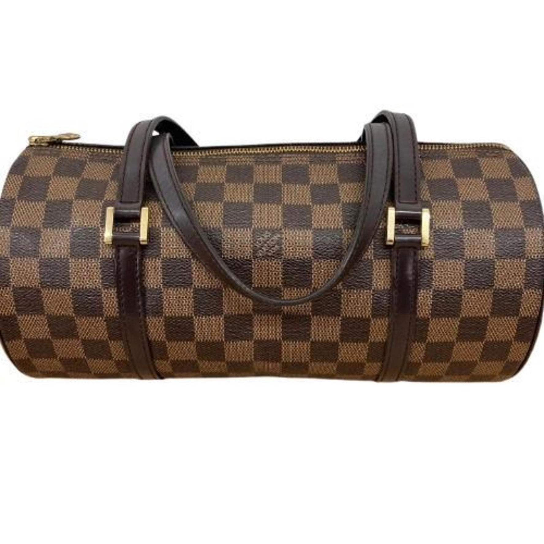 Louis Vuitton Damier Ebene N51303 Papillon 30 Handbag with Bag Brown