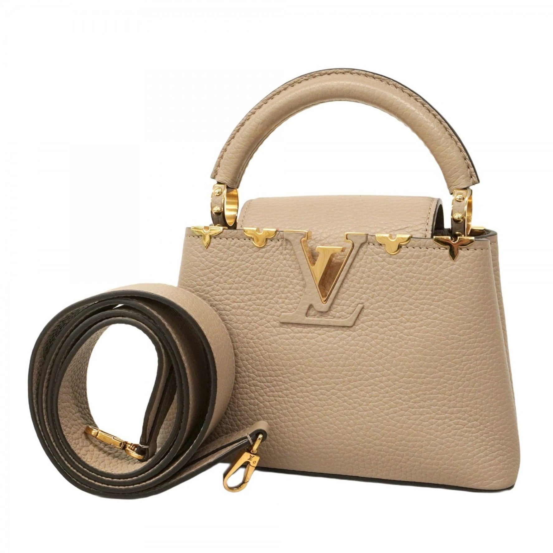 Louis Vuitton Taurillon Capucines MINI Handbag Bag