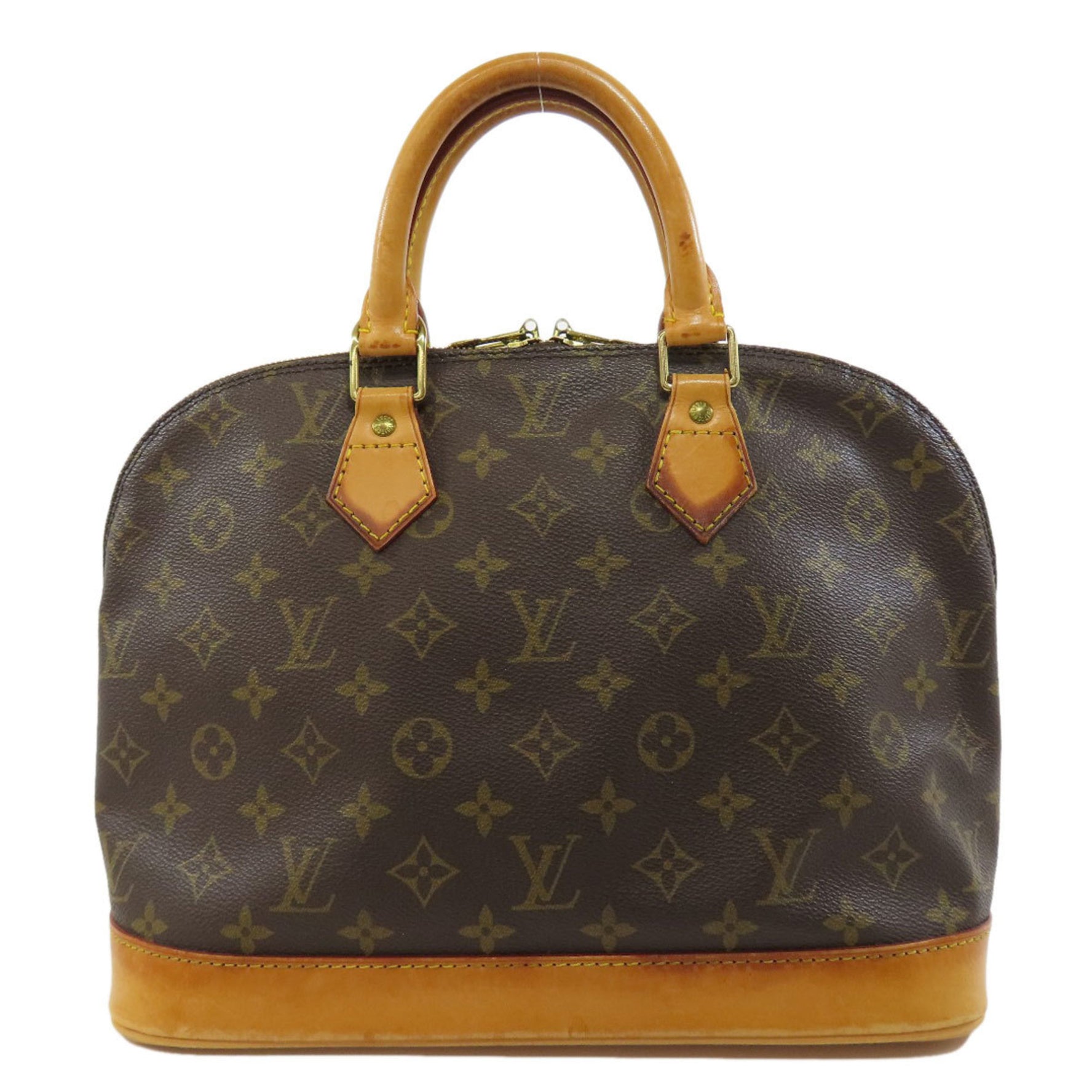 Louis Vuitton Alma Handbag Canvas