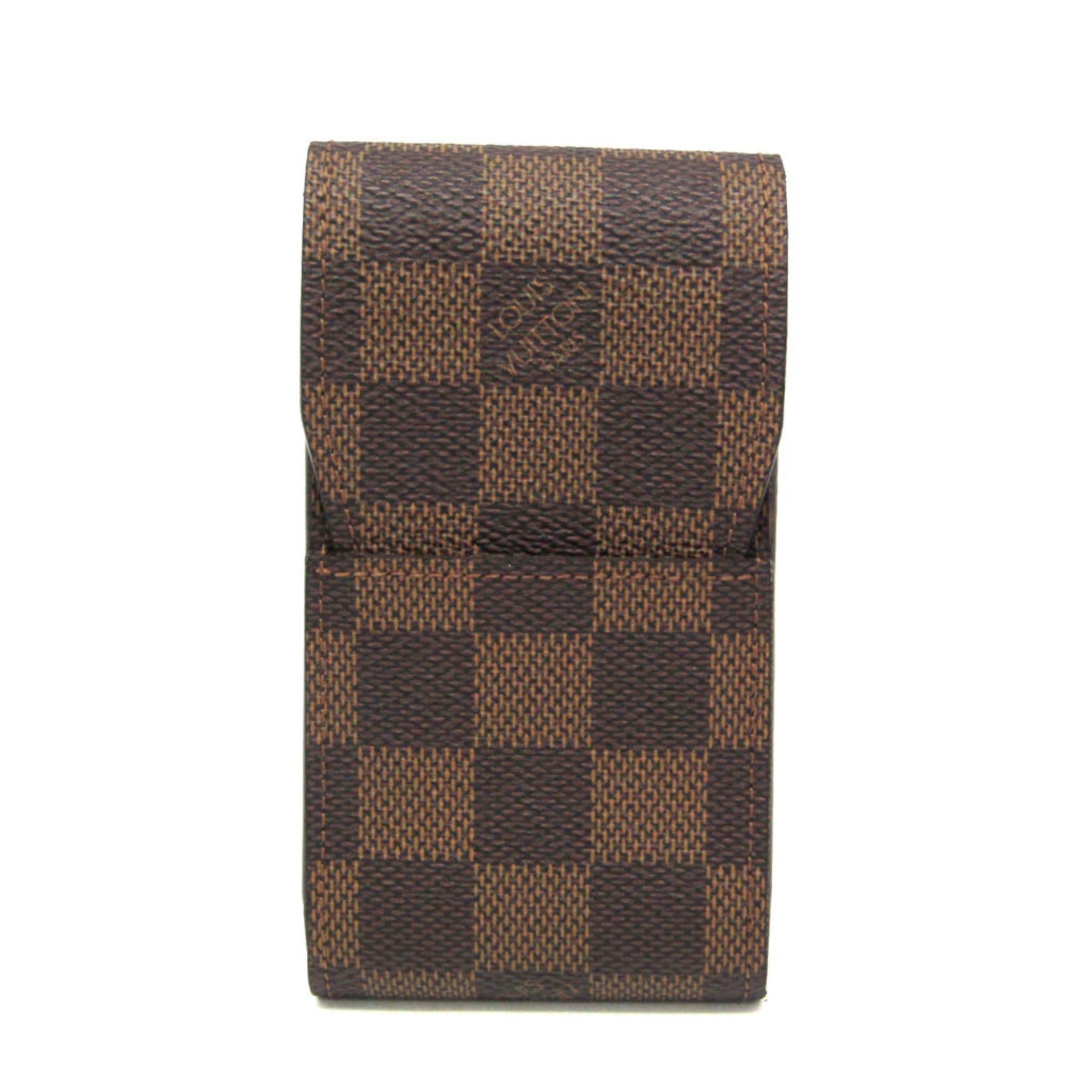Louis Vuitton Damier Cigarette Case Damier Canvas Ebene Cigarette Case N63024