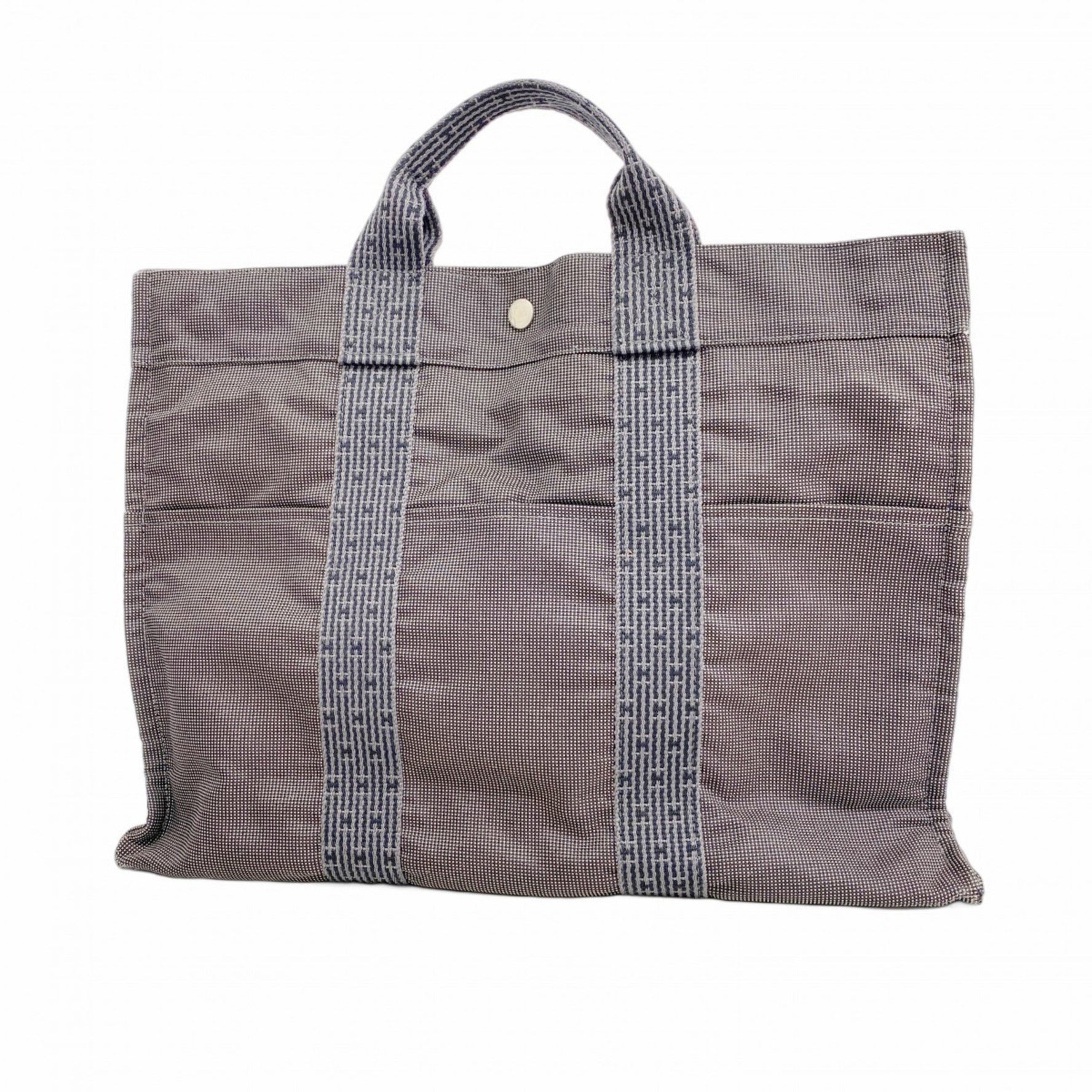 Hermes Hermès Air Line MM Tote Bag, Canvas