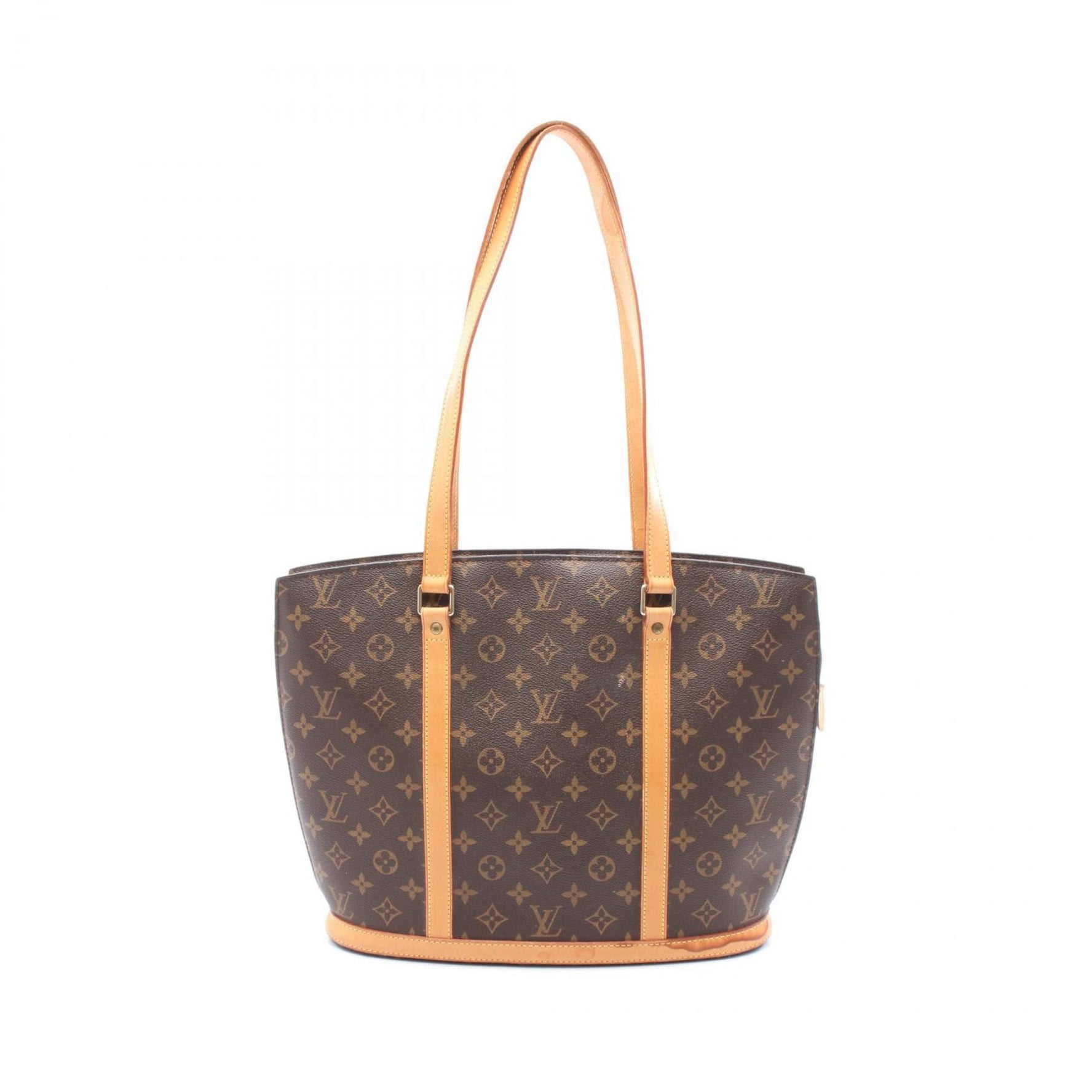 Louis Vuitton Babylon Monogram Shoulder Bag Coated Canvas Leather Brown