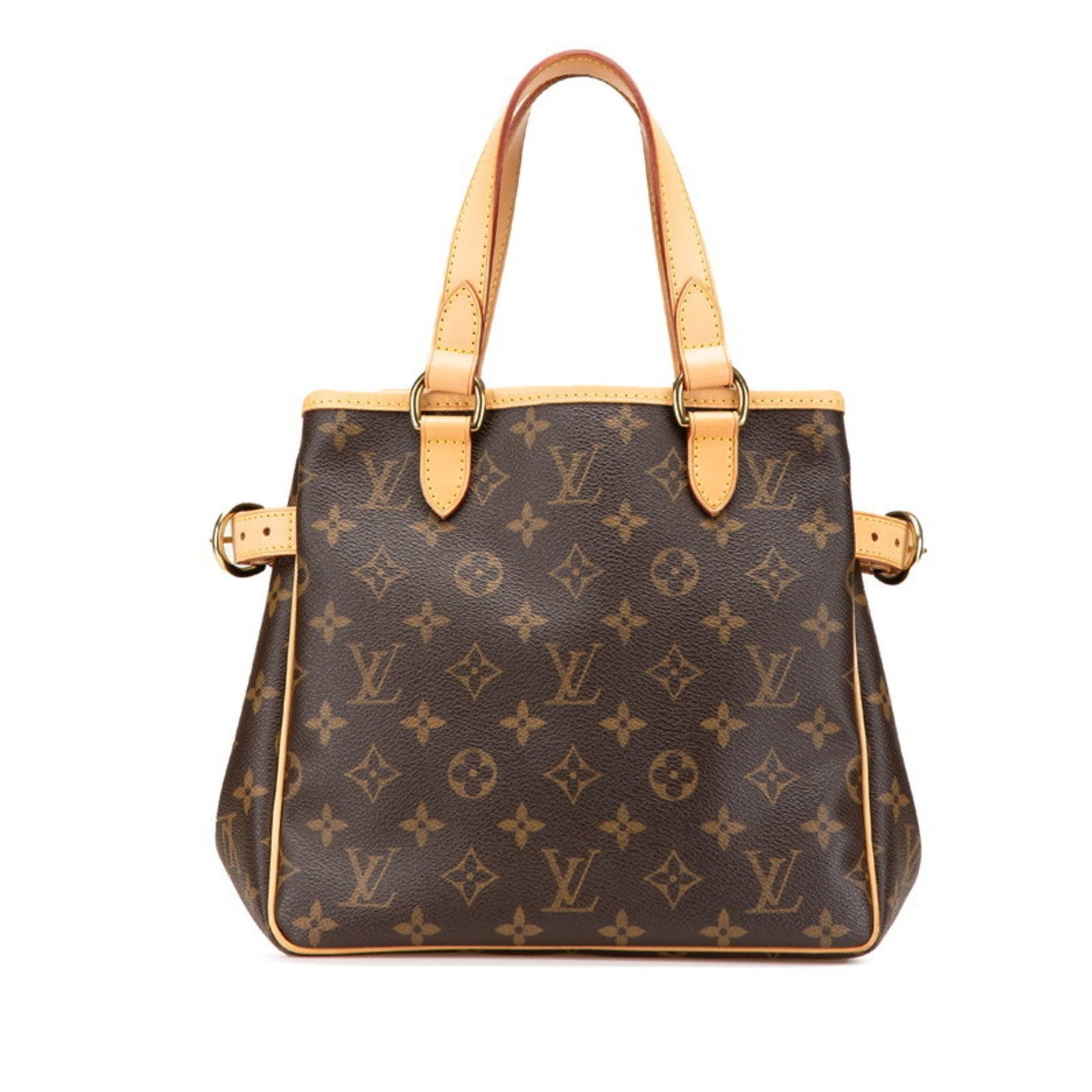 Louis Vuitton Monogram Batignolles Handbag Leather LOUIS VUITTON