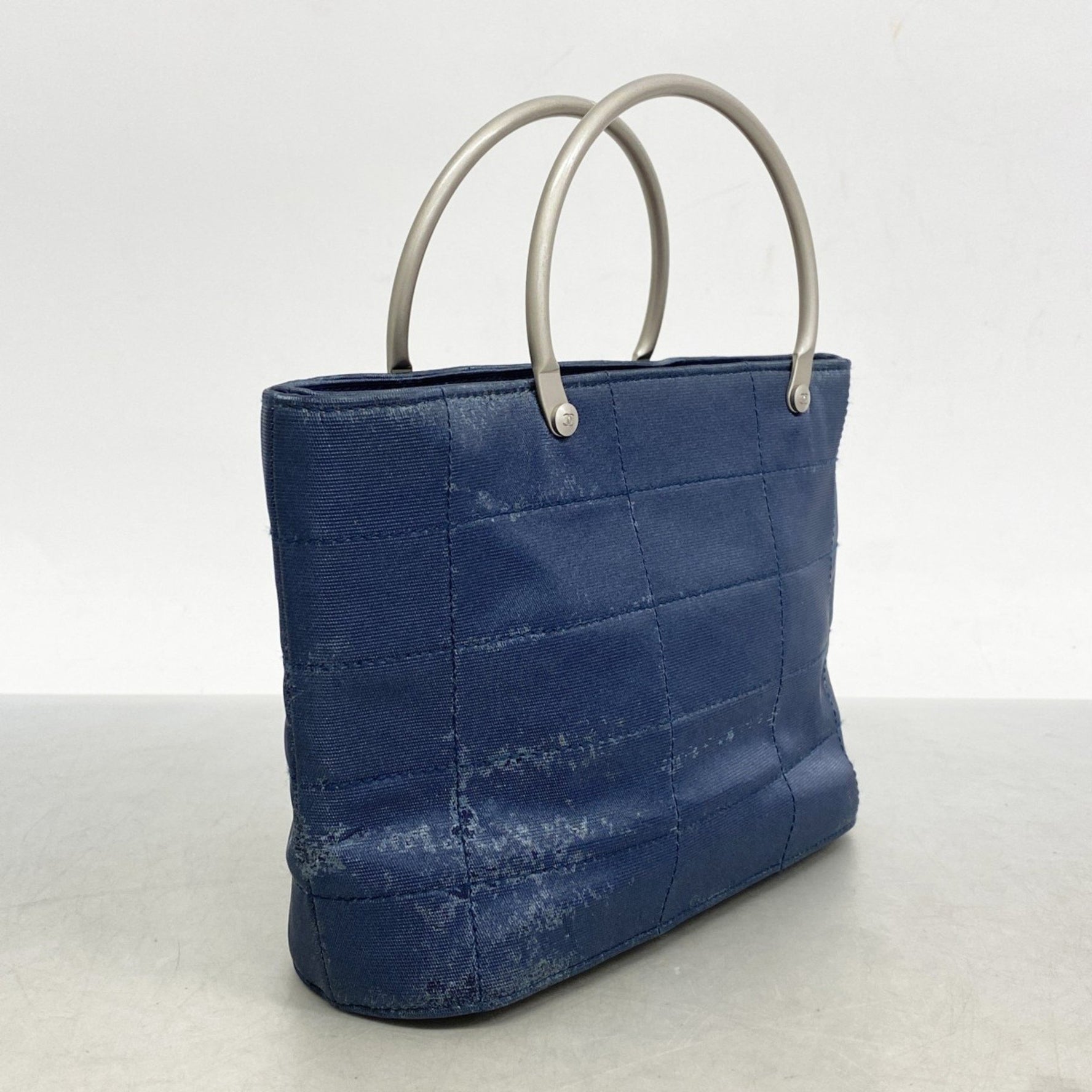 Chanel Chocobar Nylon Handbag